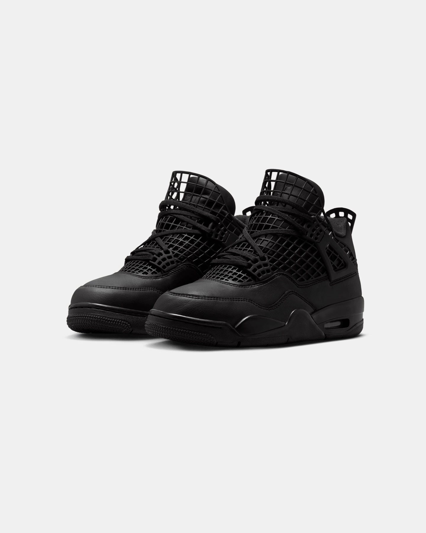 Jordan Women's Air Jordan 4 Net Black Black/Black