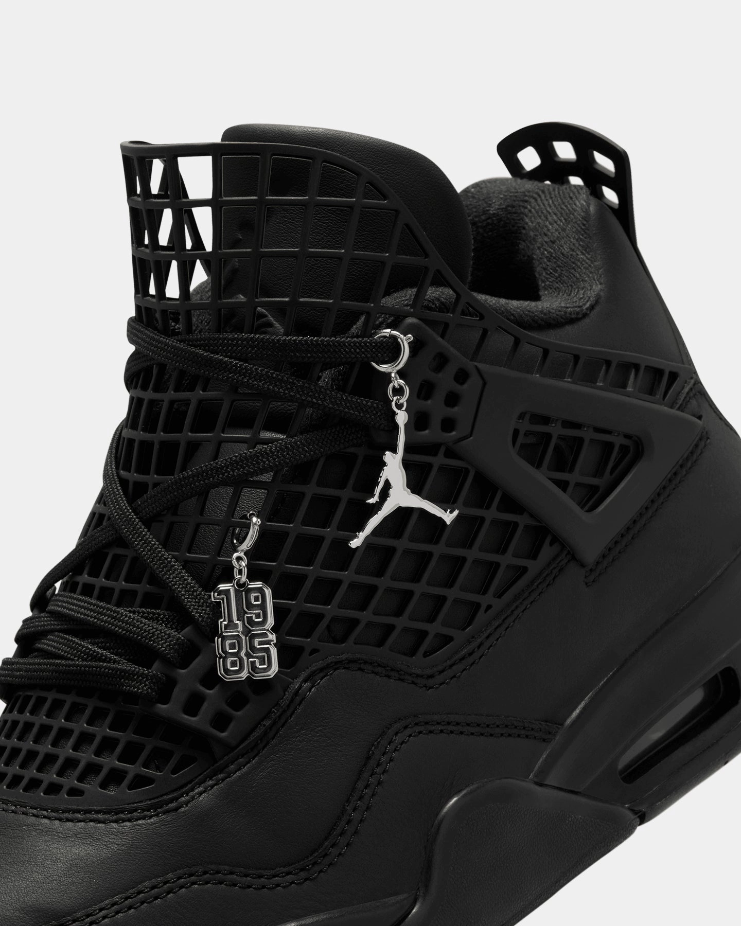 Jordan Women's Air Jordan 4 Net Black Black/Black