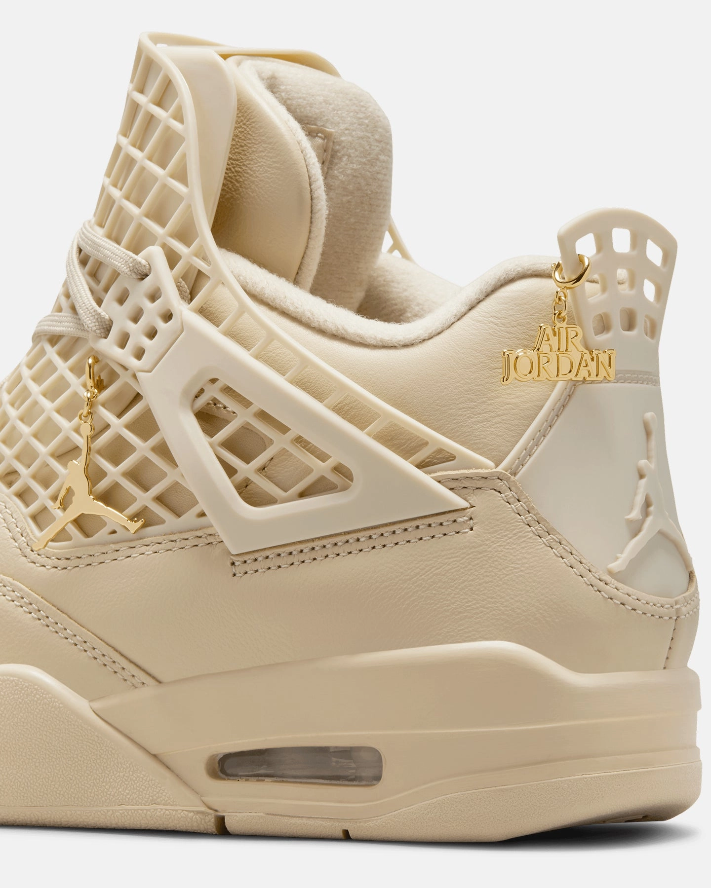 Jordan Women's Air Jordan 4 Net Rattan Rattan/Metallic Gold