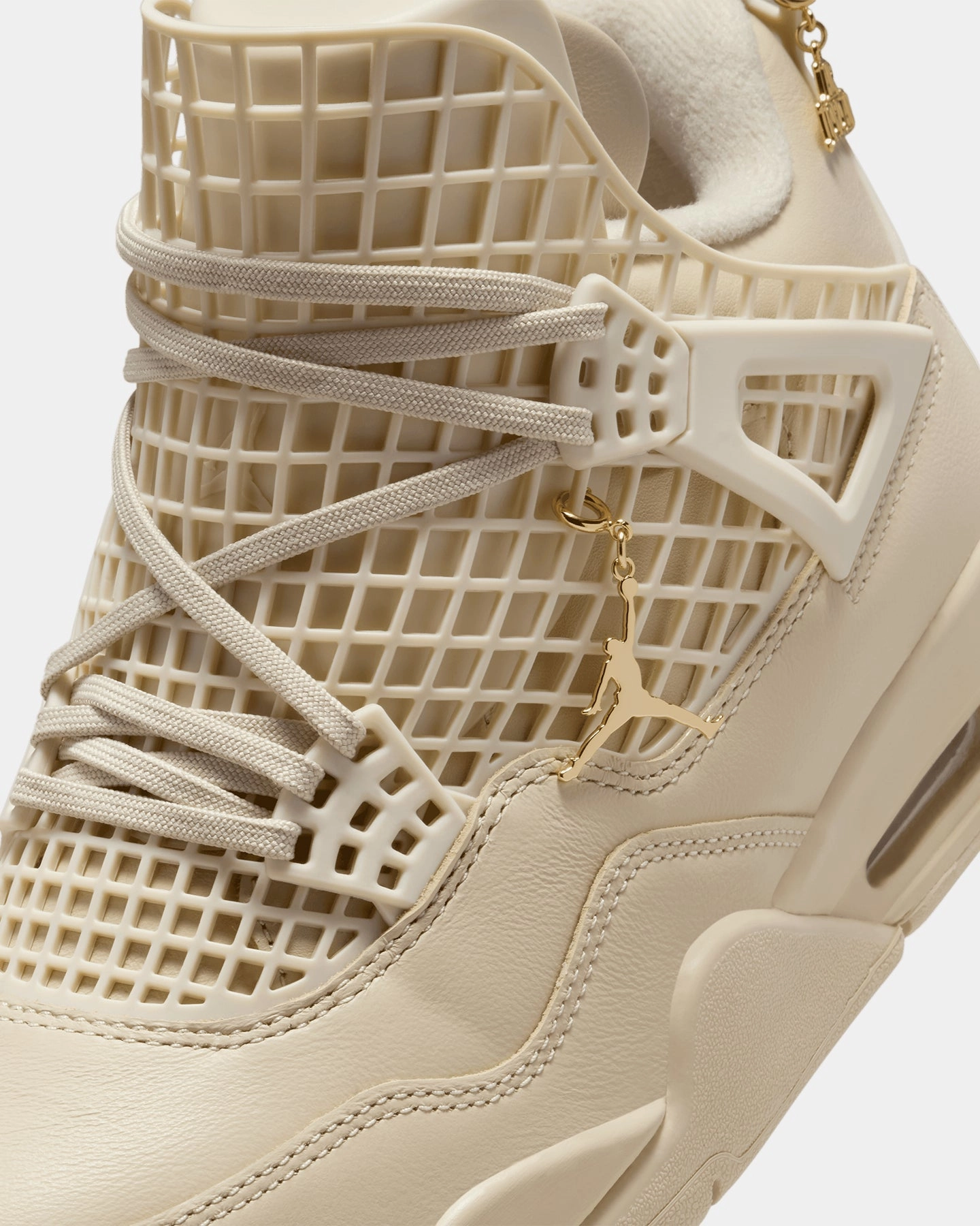 Jordan Women's Air Jordan 4 Net Rattan Rattan/Metallic Gold