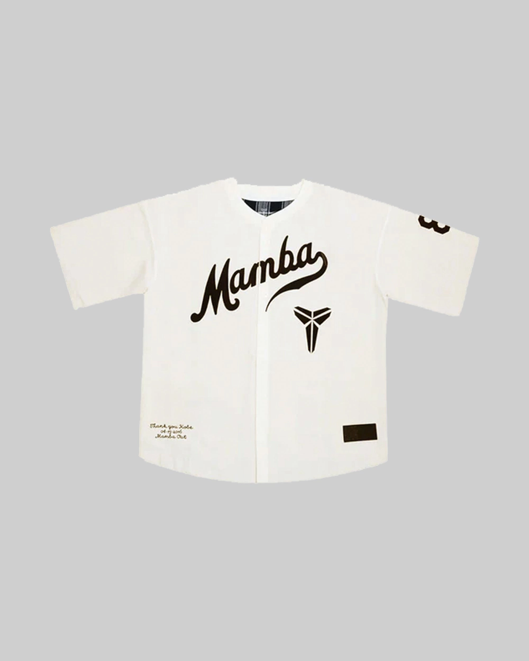 KOBE BASEBALL JERSEY SAIL/BLACK