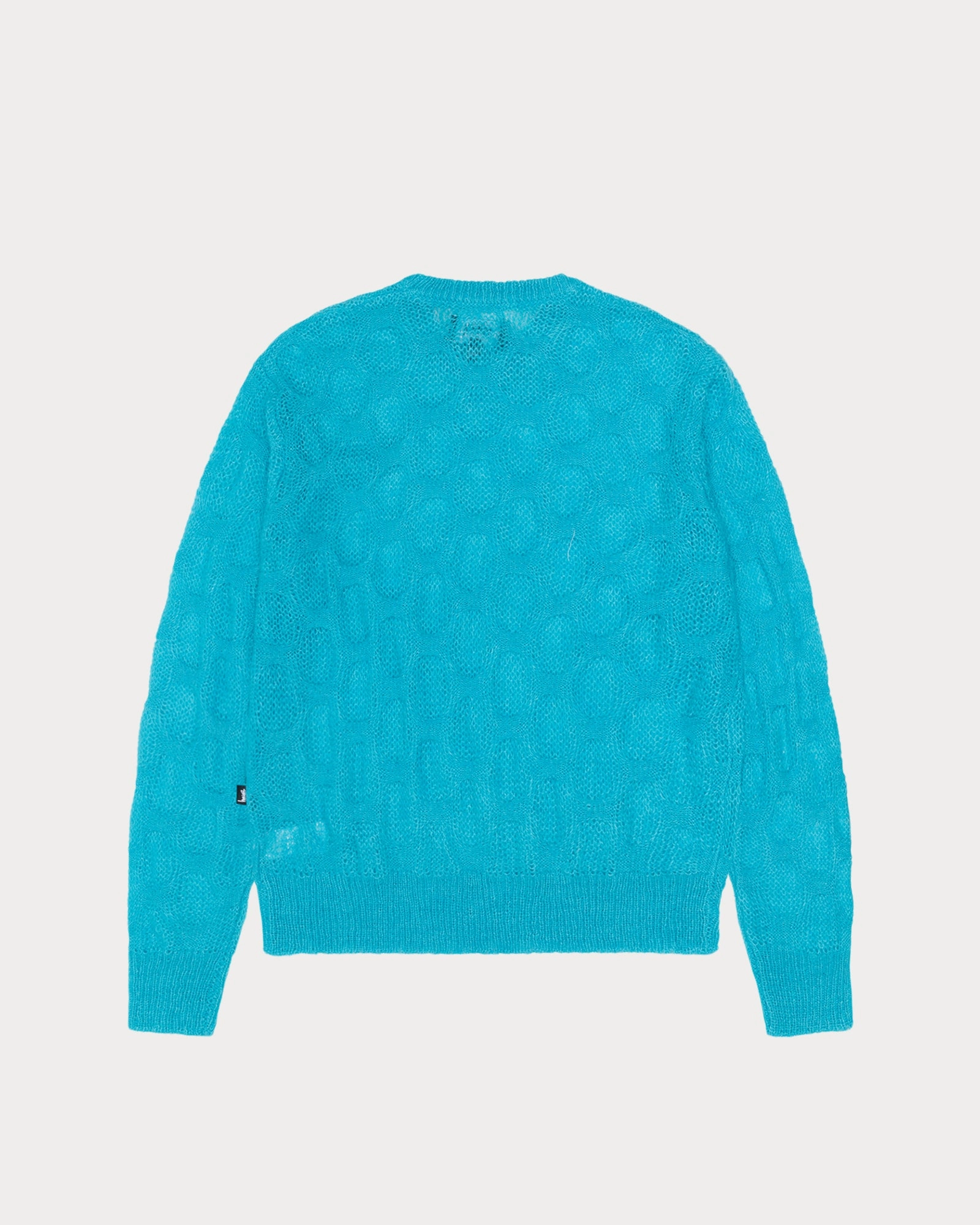 LOOSE KNIT CROSS CABLE SWEATER