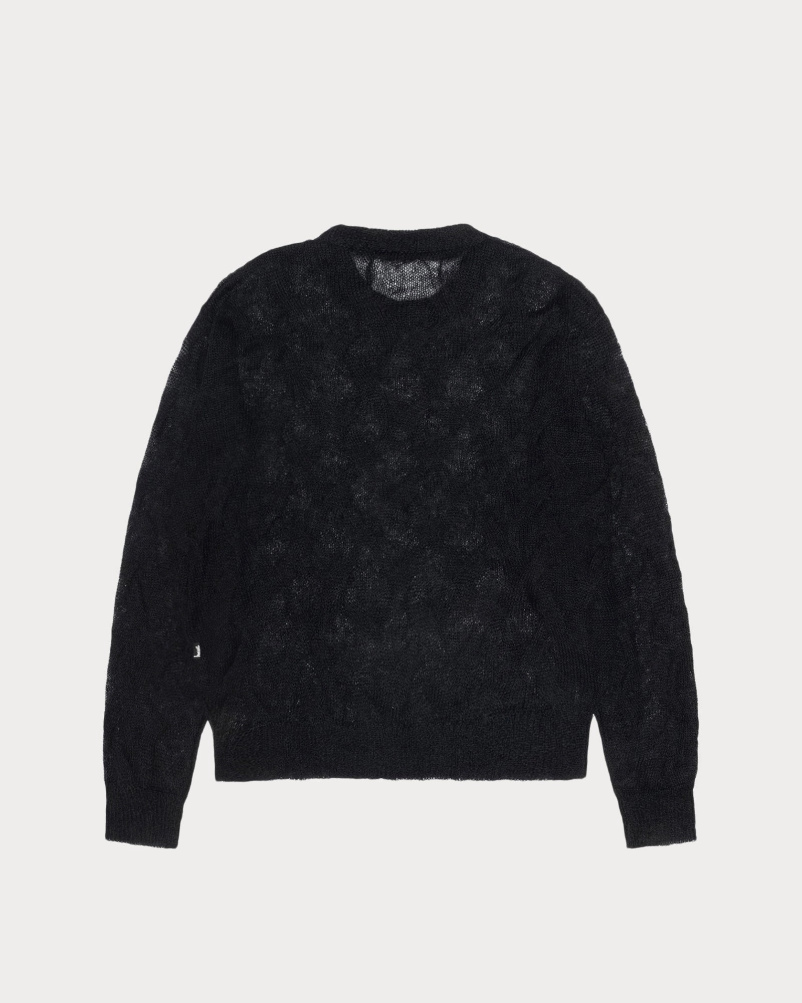 LOOSE KNIT CROSS CABLE SWEATER