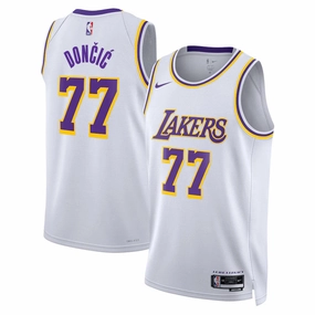 Los Angeles Lakers Luka Dončić Nike Association Edition Swingman Jersey