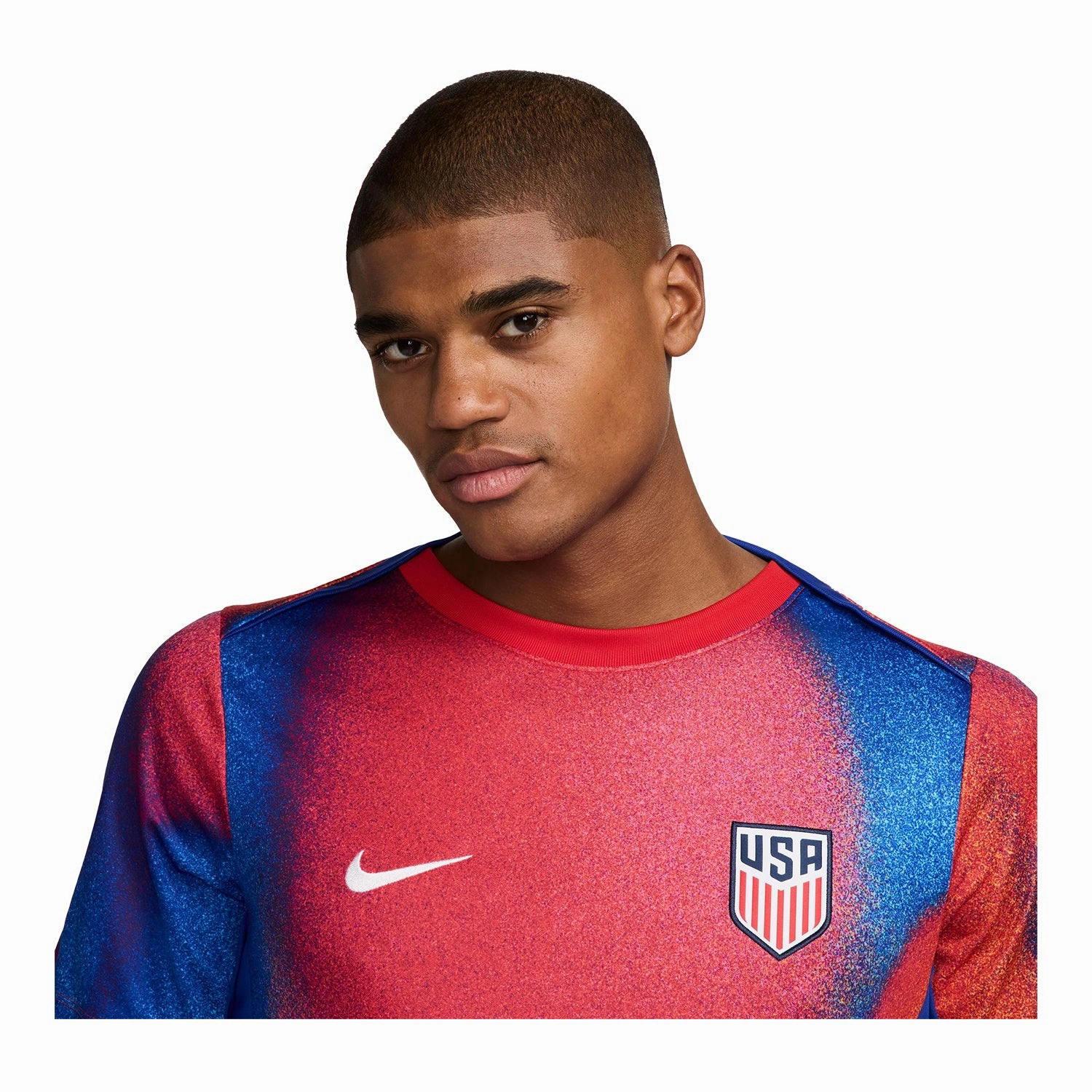 Men's Nike USA 2024 Pre-Match Top