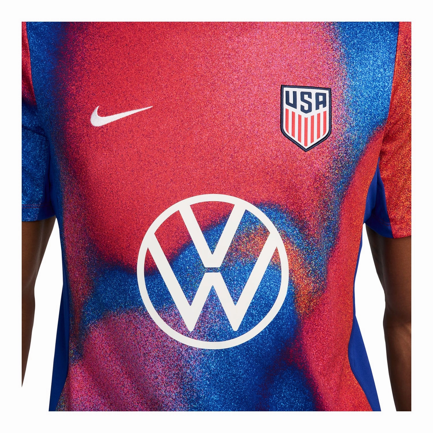Men's Nike USA 2024 Pre-Match Top