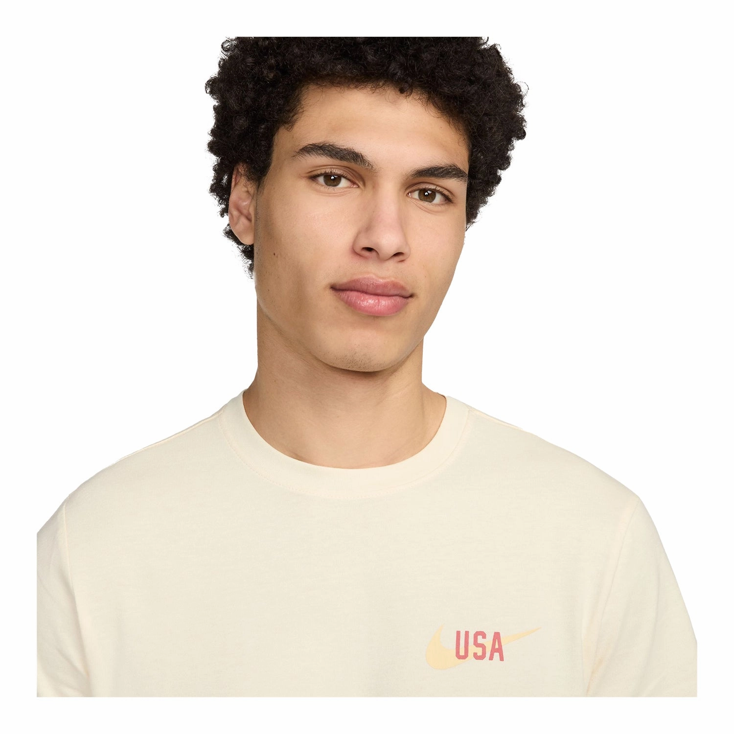 Men's Nike USA Engage Tan Tee
