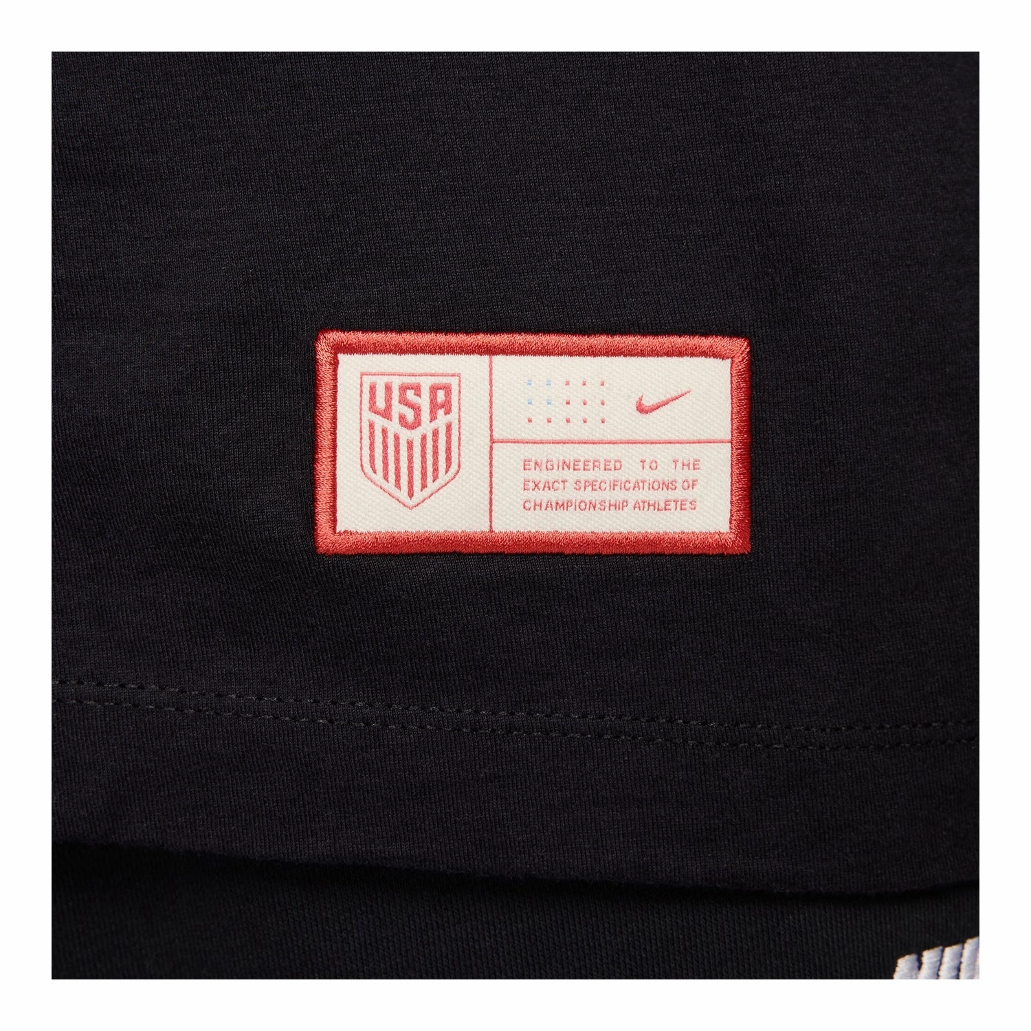 Men's Nike USA Solid Black Tee