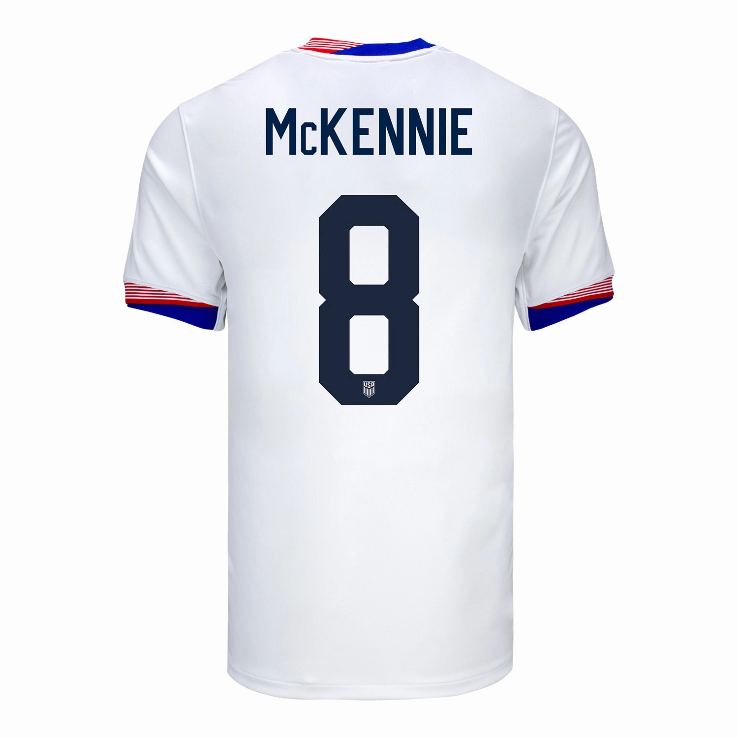 Men's Nike USMNT 2024 American Classic Home McKennie 8 Stadium Jersey