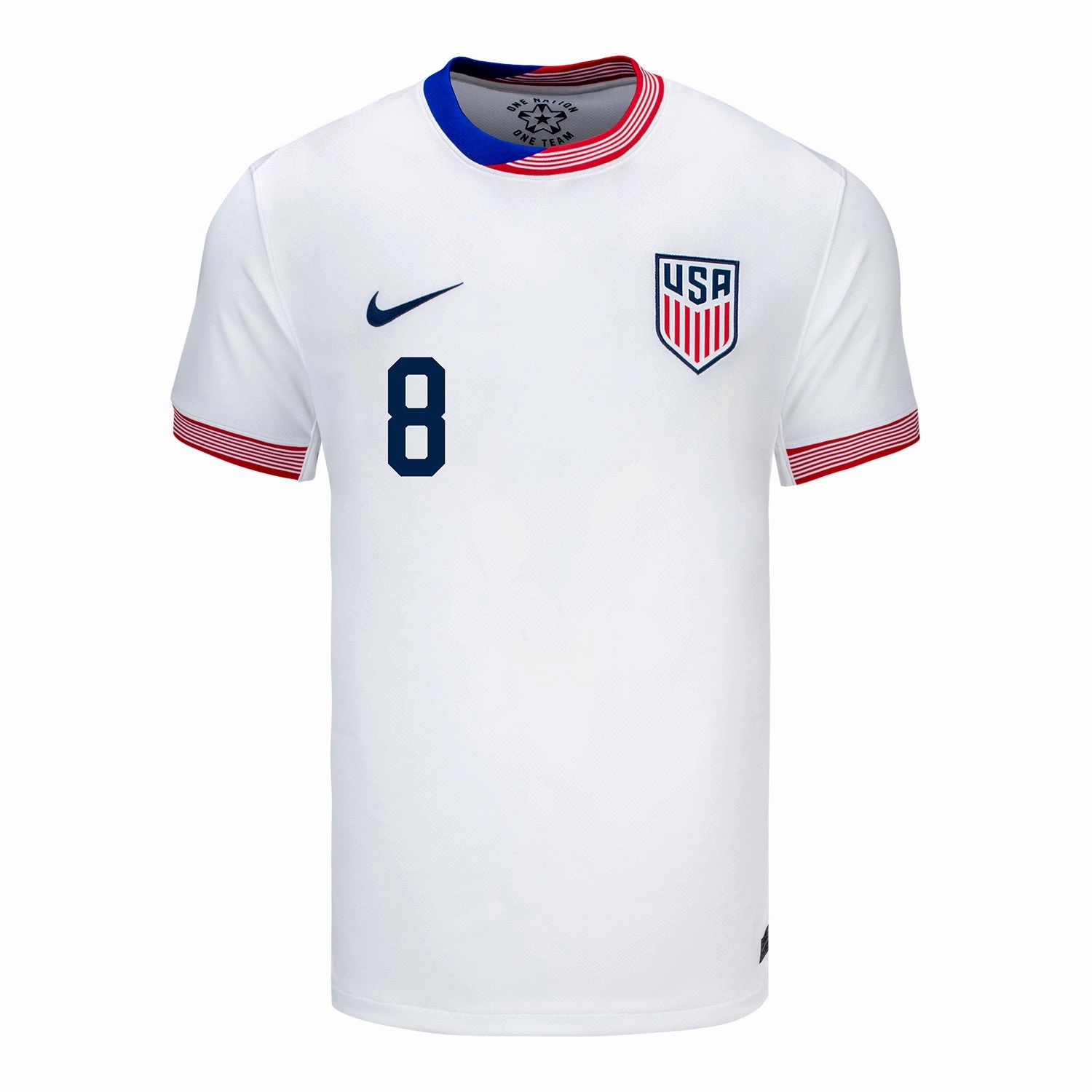 Men's Nike USMNT 2024 American Classic Home McKennie 8 Stadium Jersey