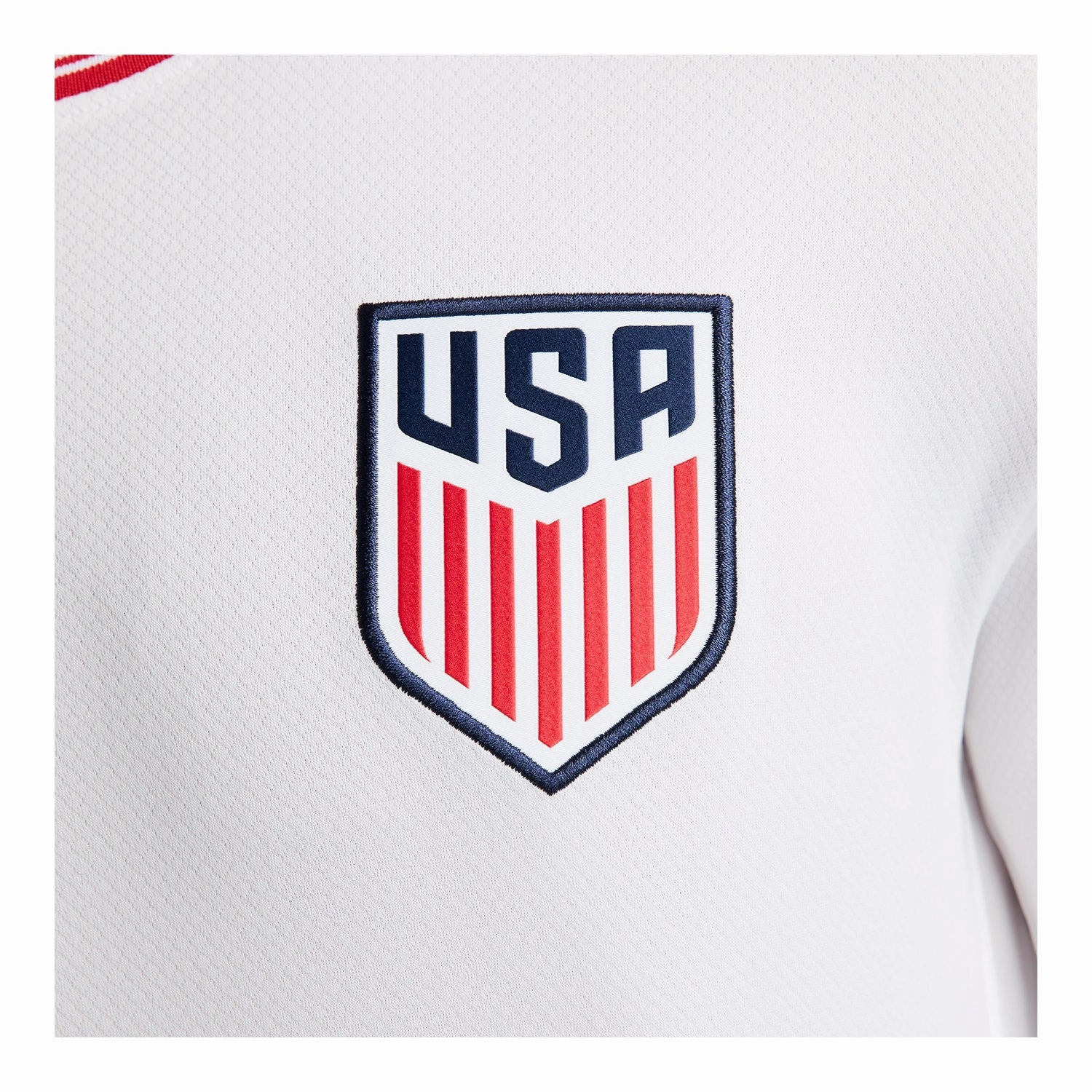Men's Nike USMNT 2024 American Classic Home Stadium Long Sleeve Jersey