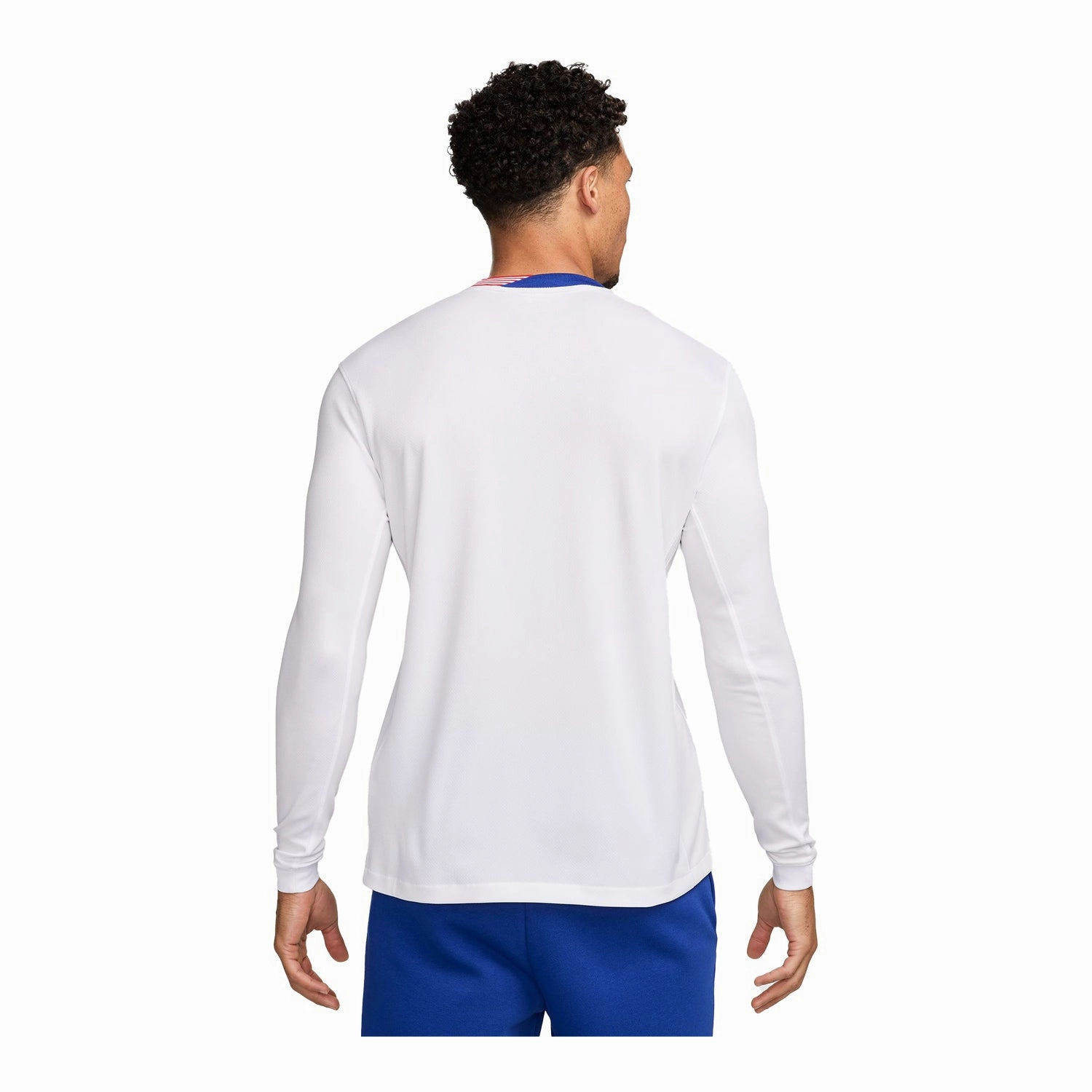 Men's Nike USMNT 2024 American Classic Home Stadium Long Sleeve Jersey