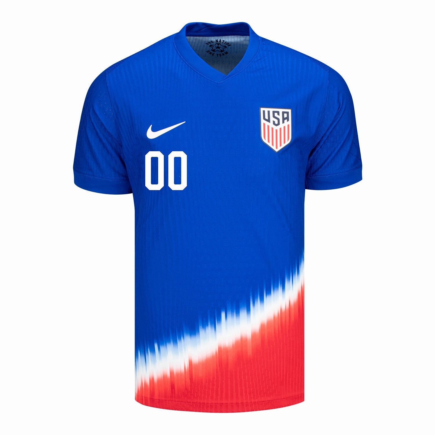 Men's Nike USMNT 2024 Personalized American Icon Away Match Jersey