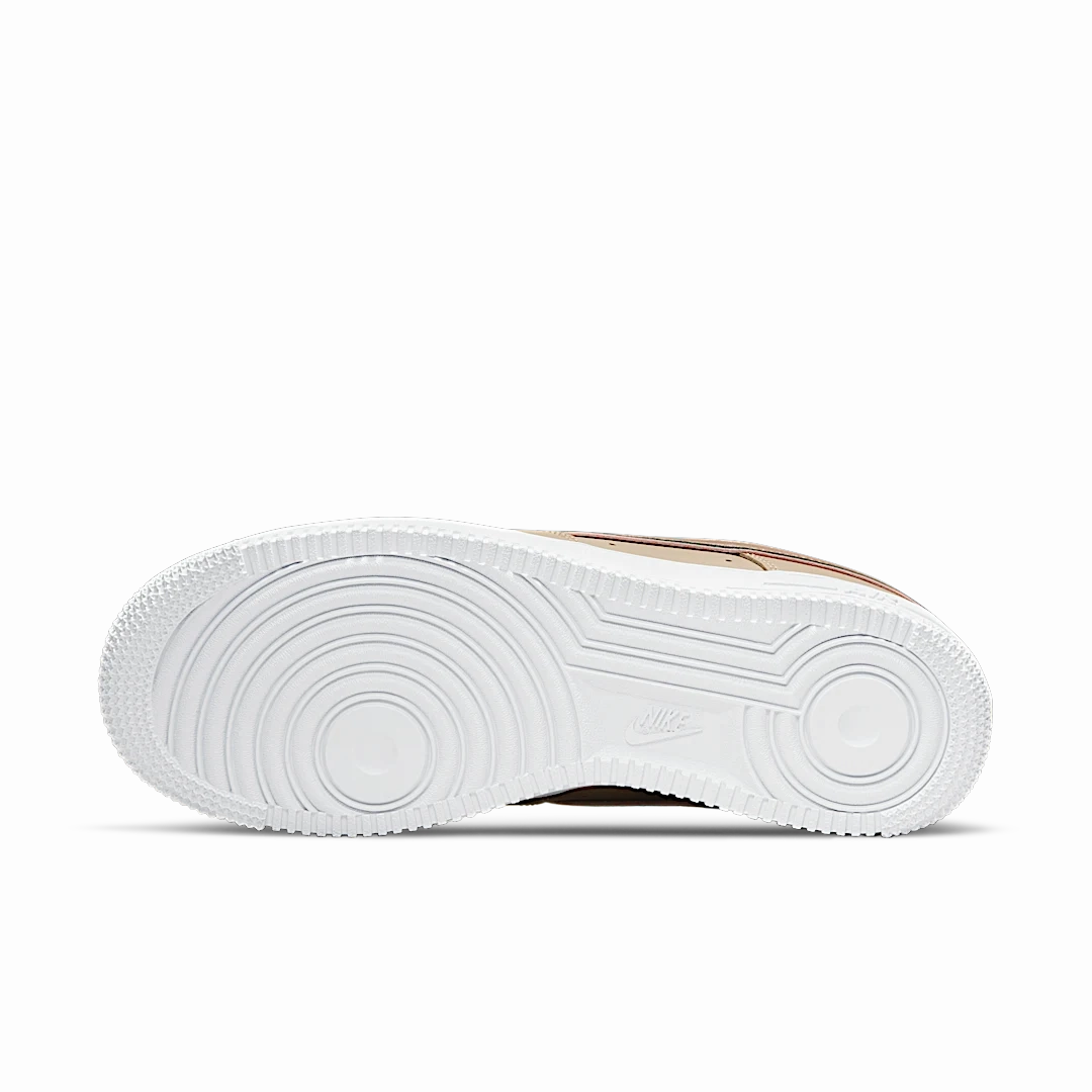 Nike Air Force 1 '07 Tan Metallic Rose Gold