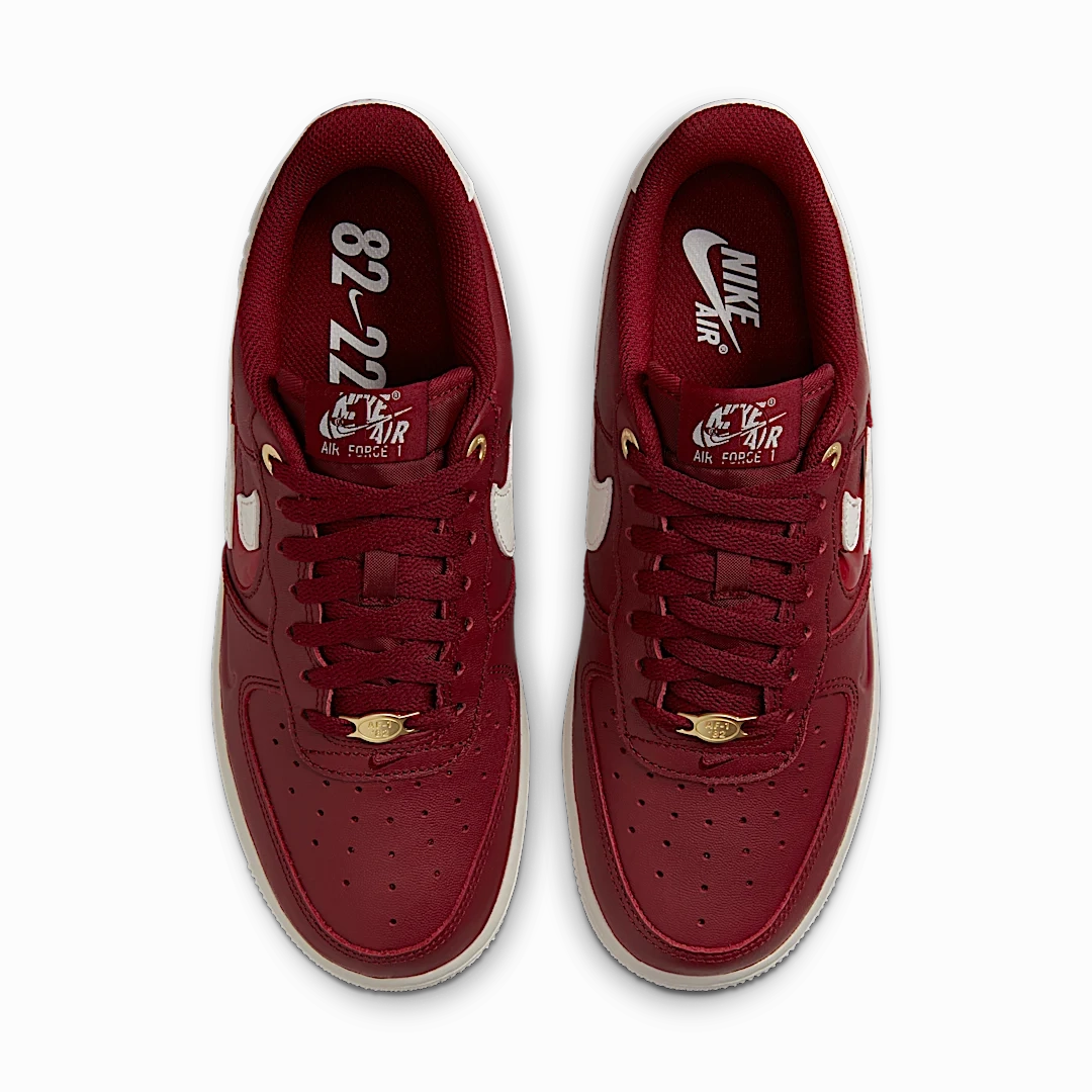 Nike Air Force 1 Low '07 Premium History Of Logos Team Red