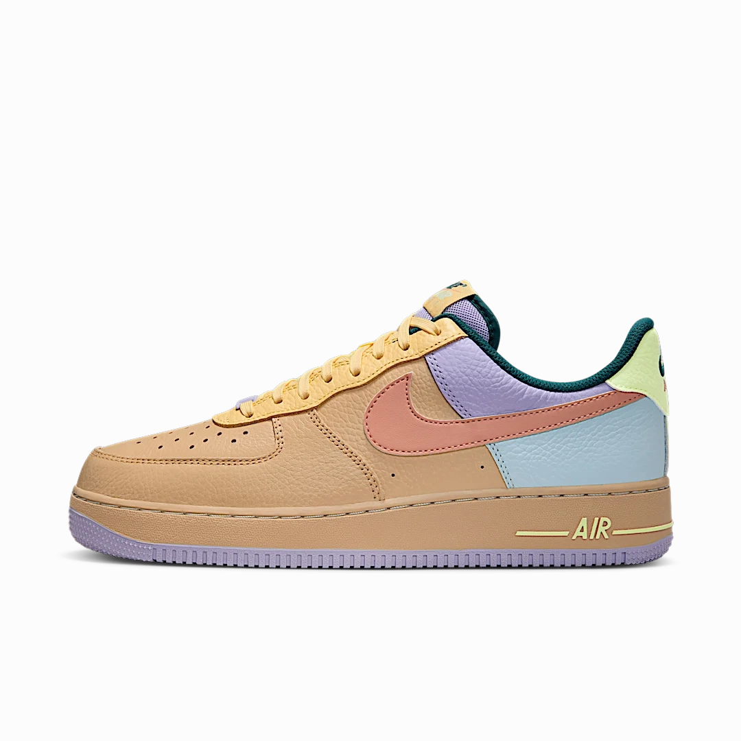 Nike Air Force 1 Low '07 Sesame Hydrangeas Soft Yellow Apricot Agate