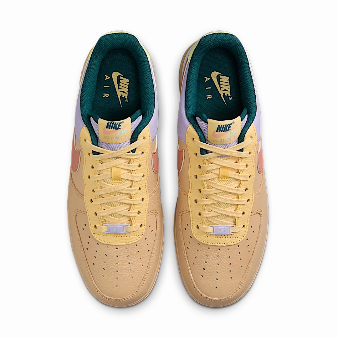Nike Air Force 1 Low '07 Sesame Hydrangeas Soft Yellow Apricot Agate