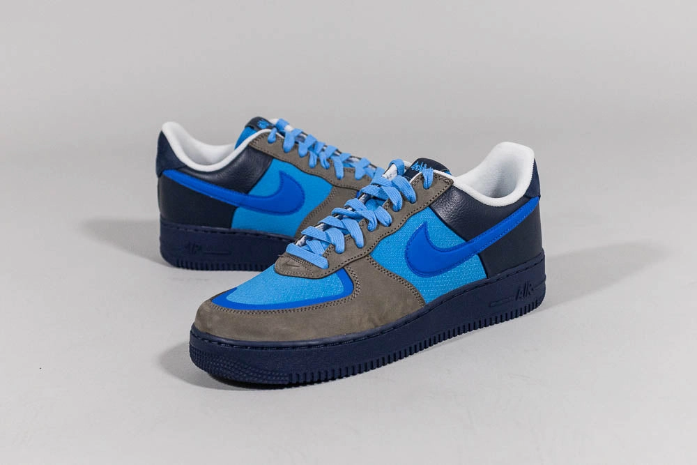 Nike Air Force 1 Low x Stash 'Soft Grey and Harbor Blue'