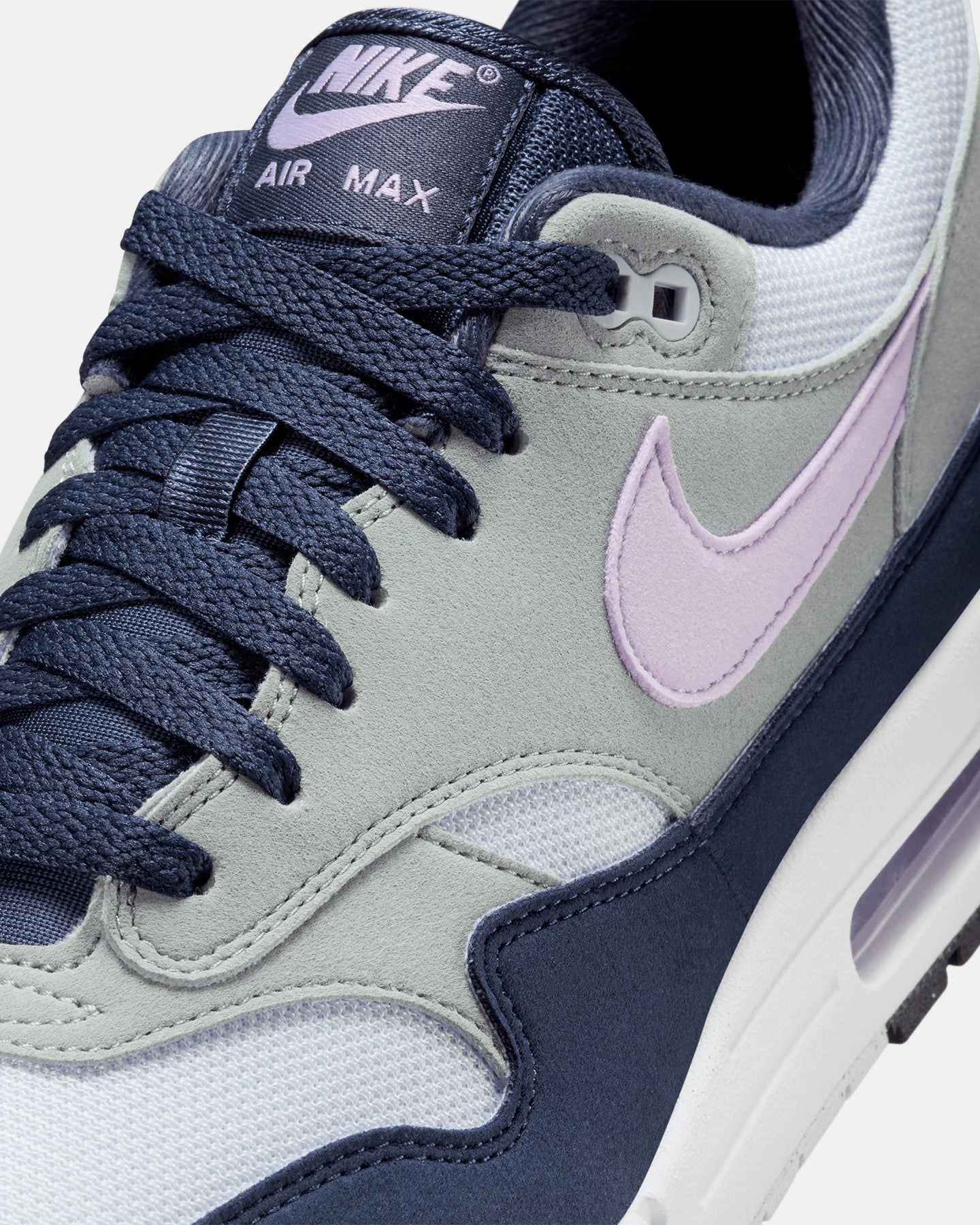 Nike Air Max 1 Lilac Bloom Football Grey/Lilac Bloom