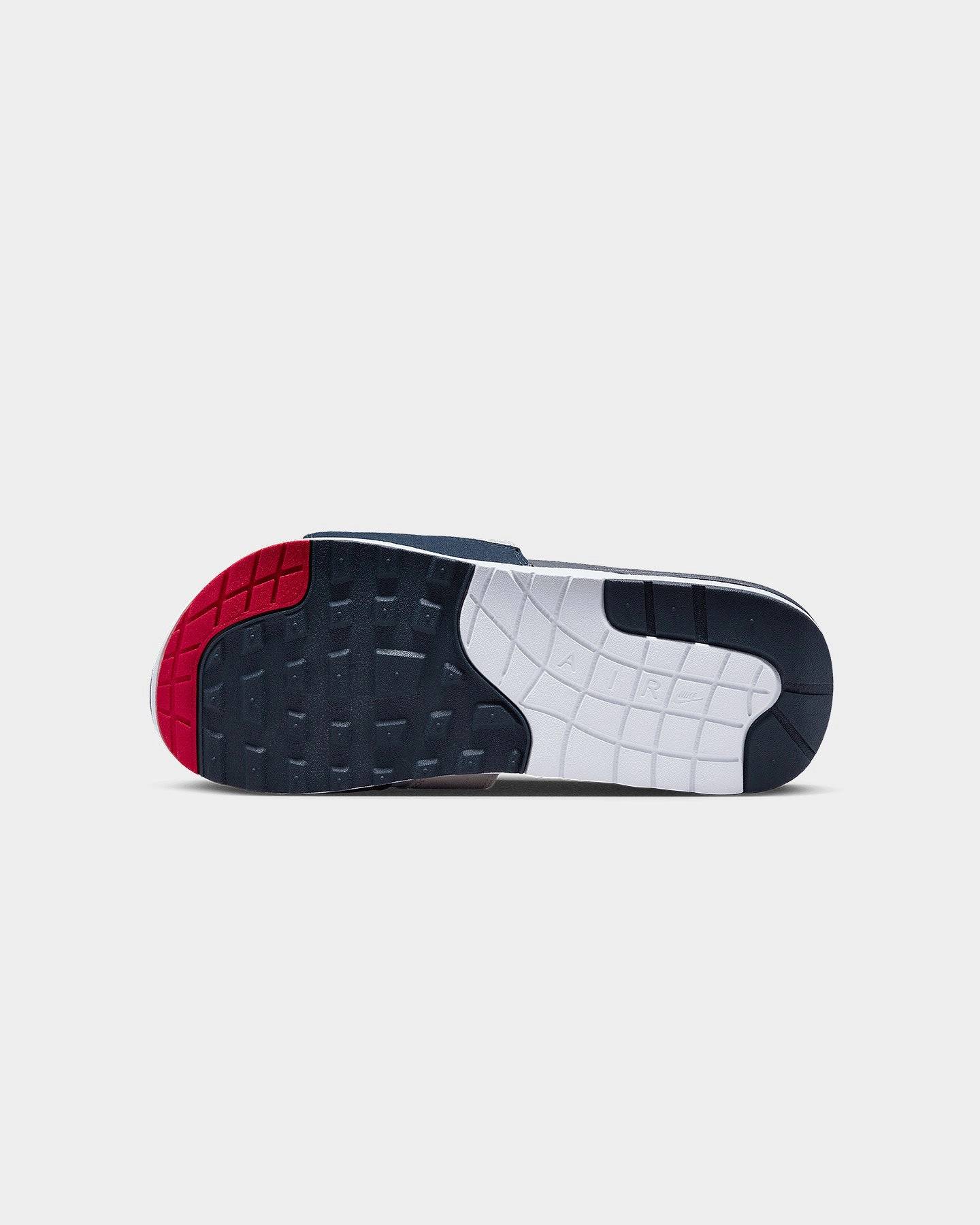 Nike Air Max 1 Slides White/Obsidian