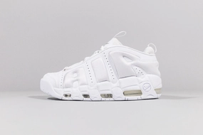 Nike Air More Uptempo Low 'Triple White'