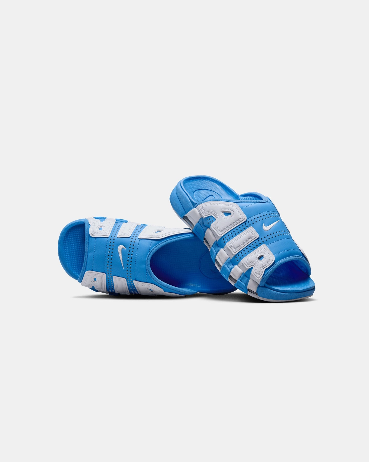 Nike Air More Uptempo Slides University Blue