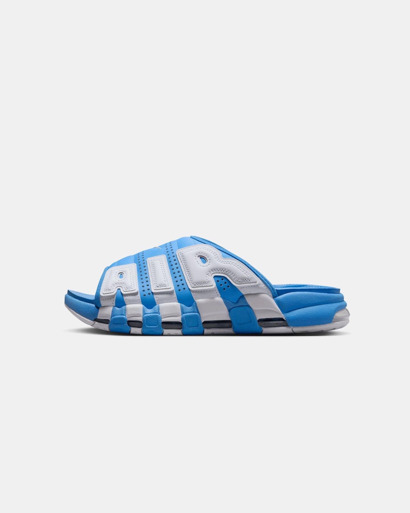 Nike Air More Uptempo Slides University Blue