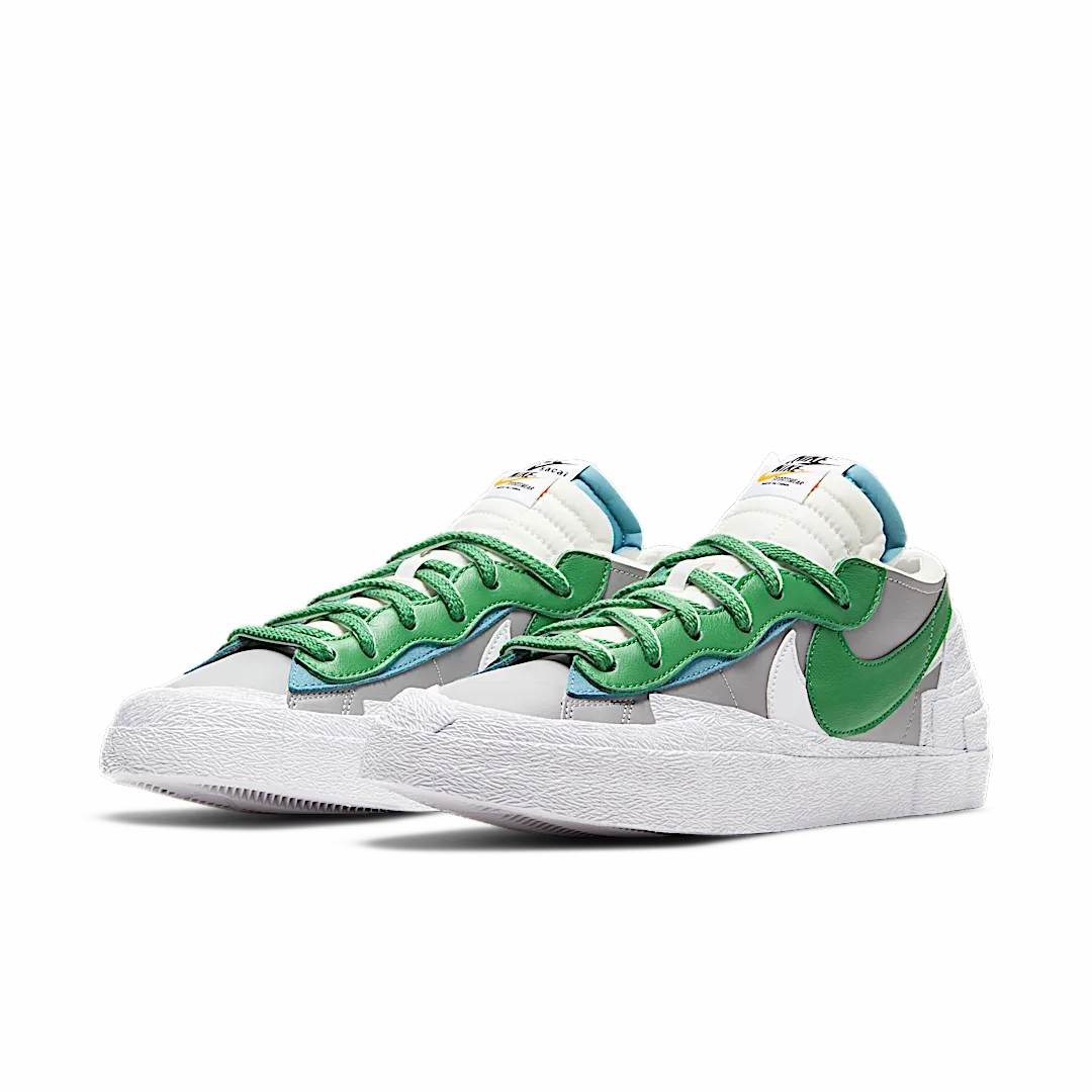 Nike Blazer Low sacai Medium Grey Classic Green
