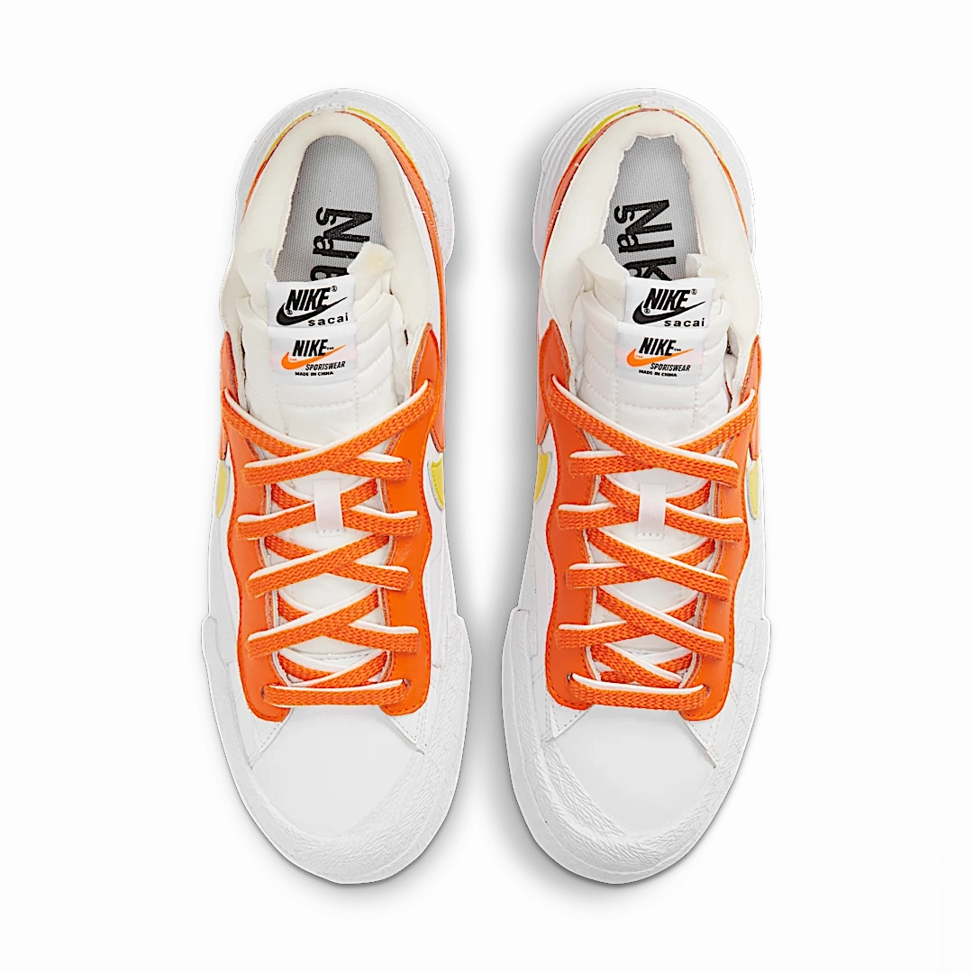 Nike Blazer Low sacai White Magma Orange