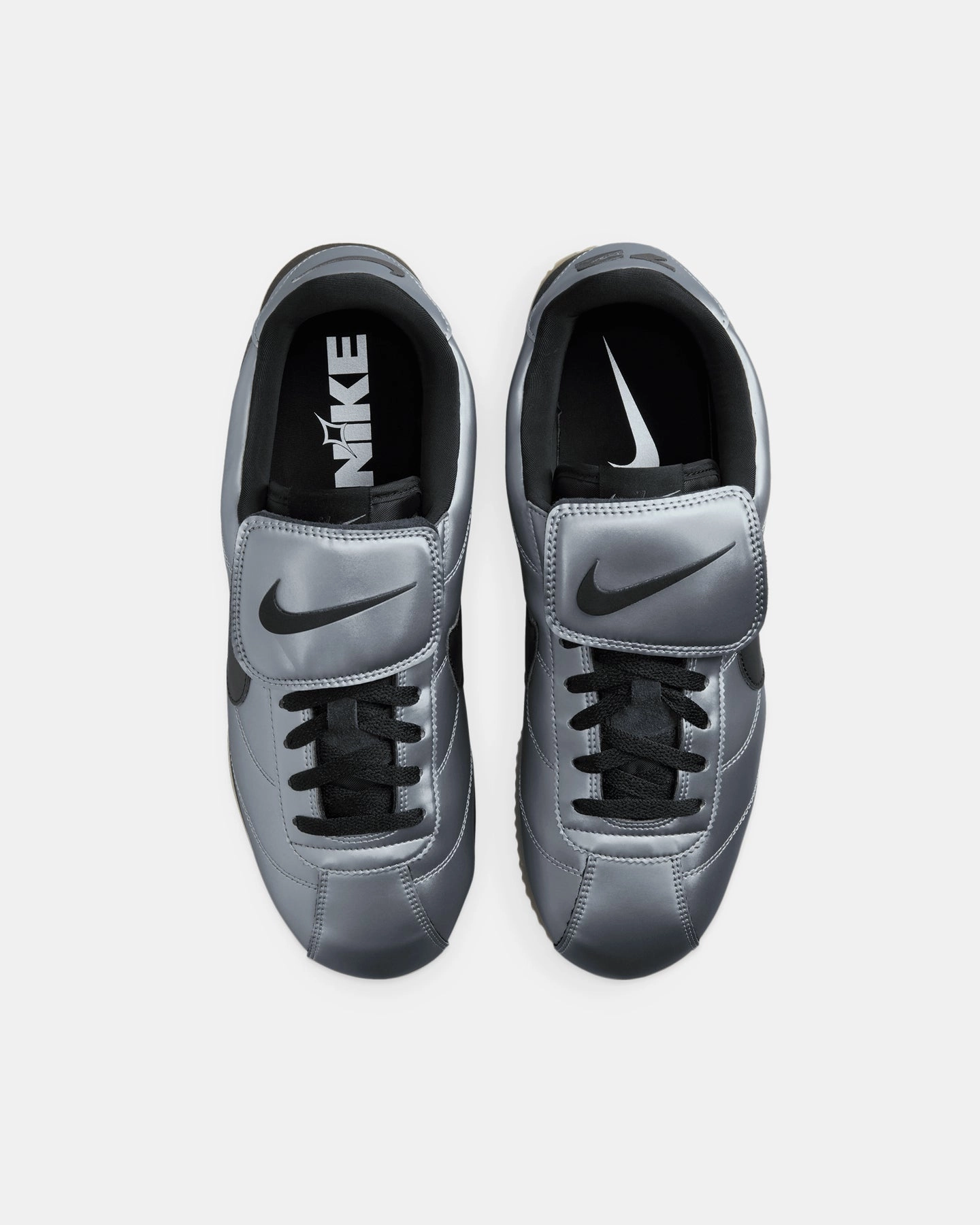 Nike Cortez SE Mtlc Cool Grey/Black-Gum Dark Brown