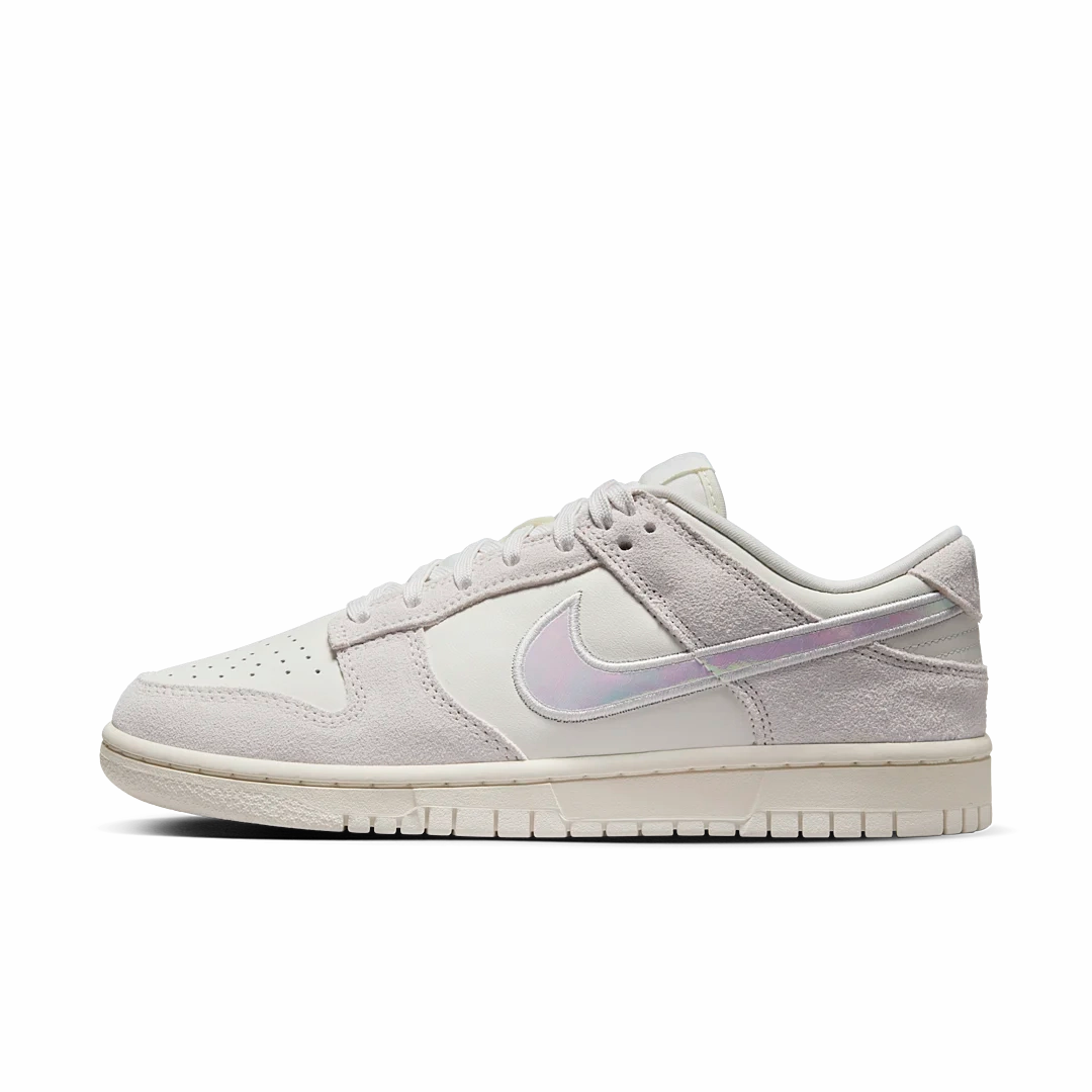 Nike Dunk Low Sail Iridescent Swoosh