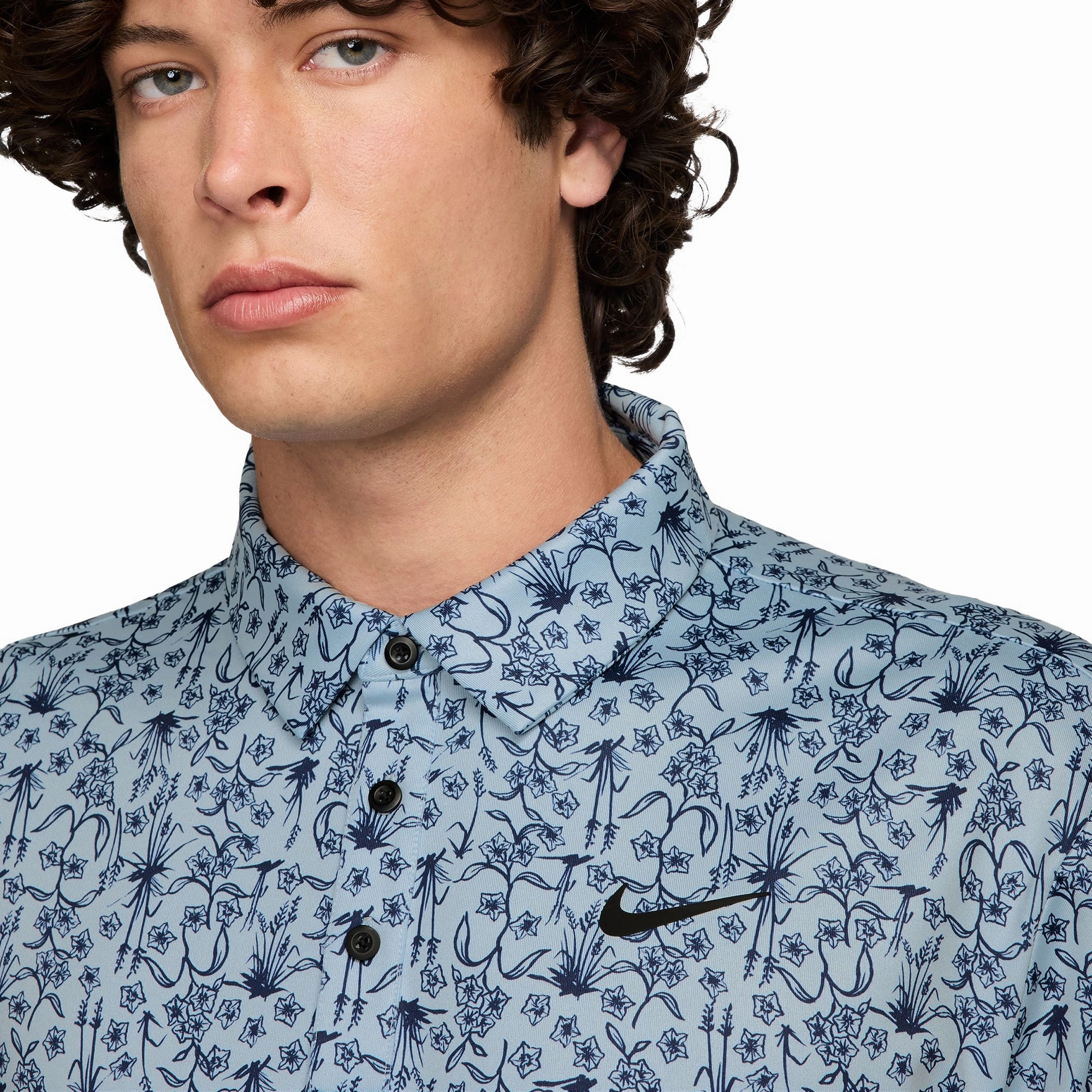 Nike Golf Dri-Fit Tour POA Print Shirt