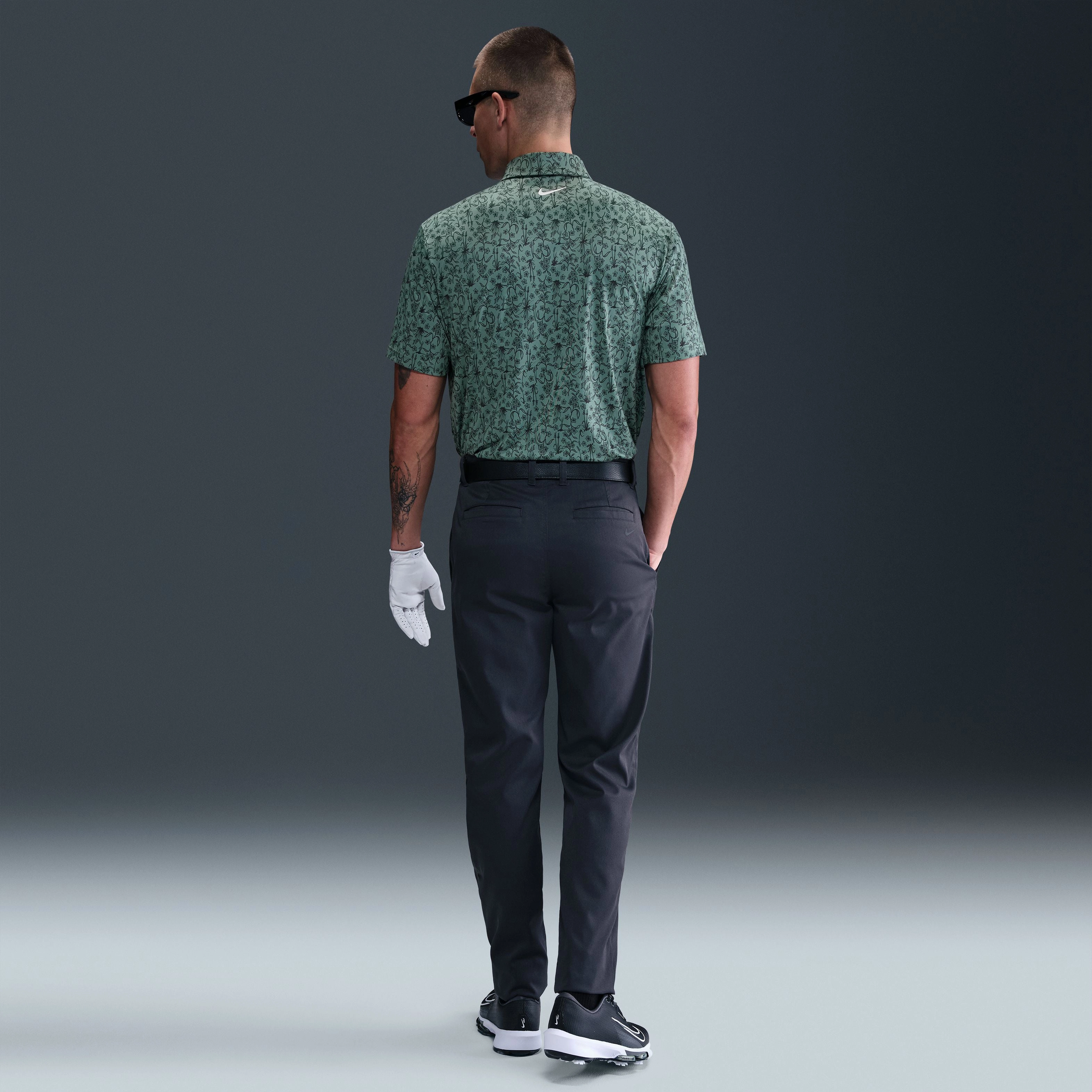 Nike Golf Dri-Fit Tour POA Print Shirt