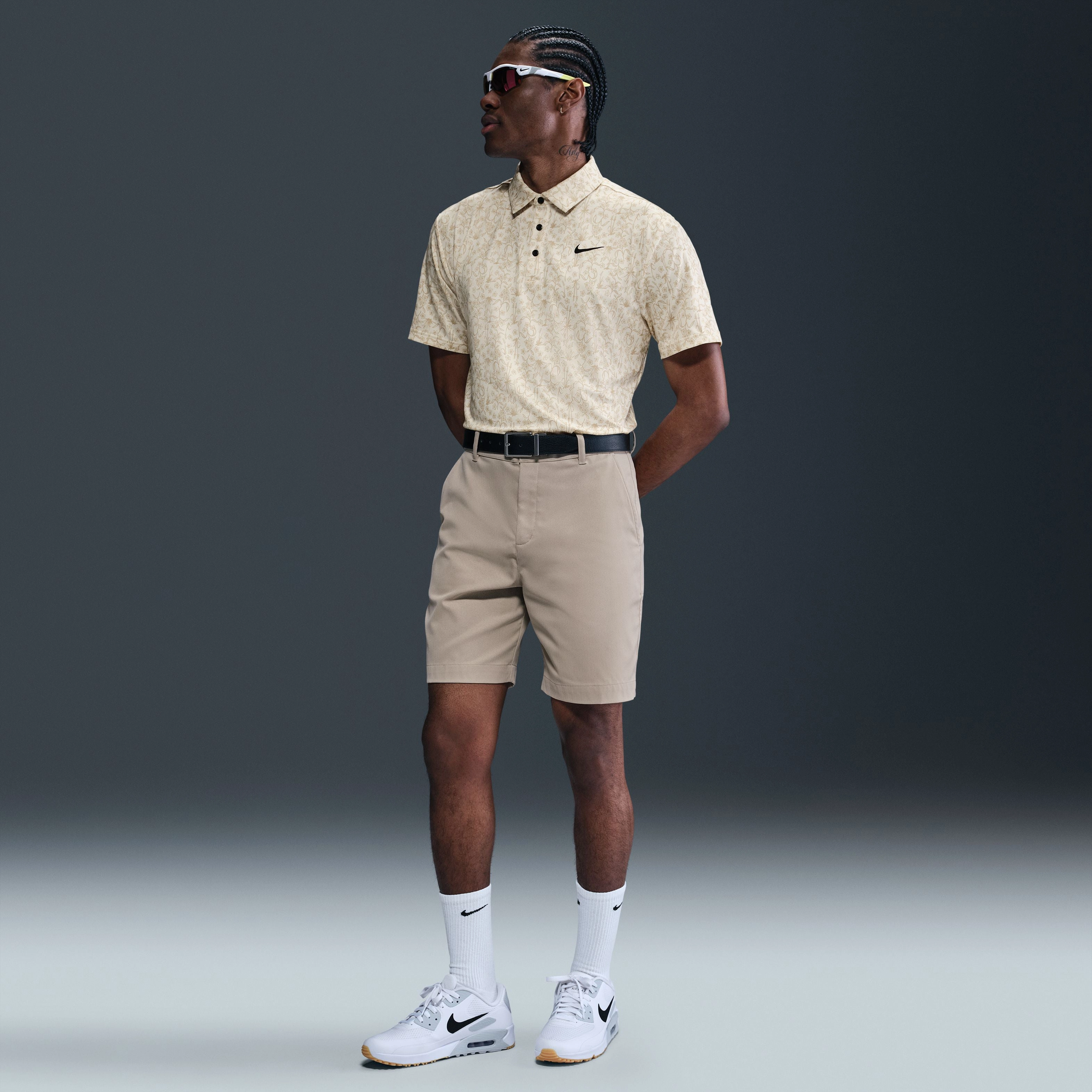 Nike Golf Dri-Fit Tour POA Print Shirt
