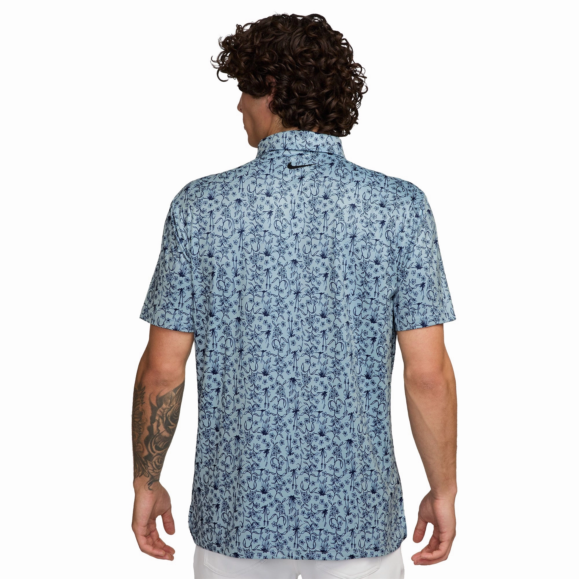 Nike Golf Dri-Fit Tour POA Print Shirt