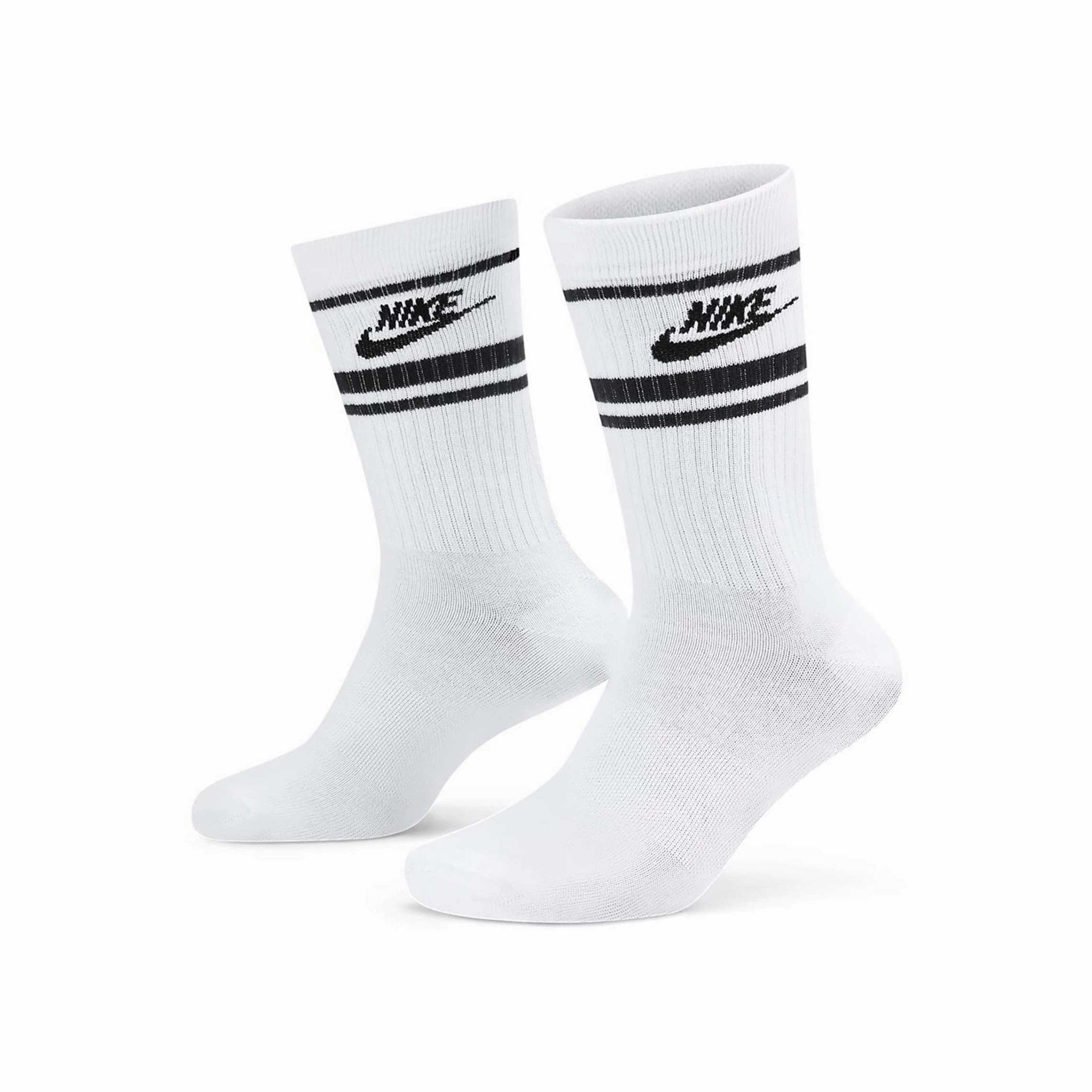 Nike Golf Everyday Essential Crew Stripe Socks - 3 Pair