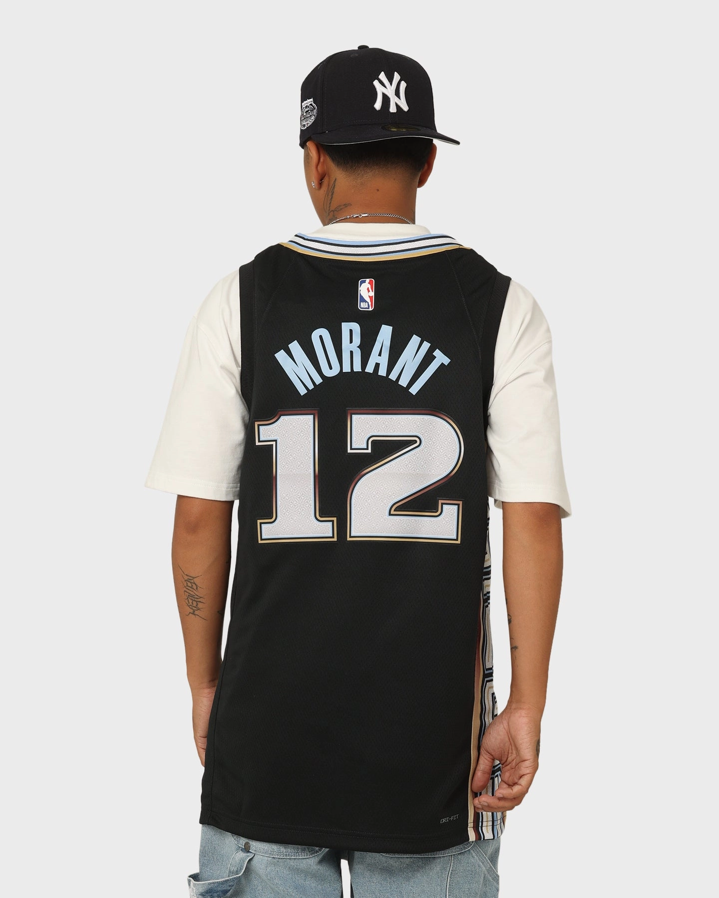 Nike Ja Morant Memphis Grizzlies #12 City Edition Nike Dri-FIT NBA Swingman Jersey Black