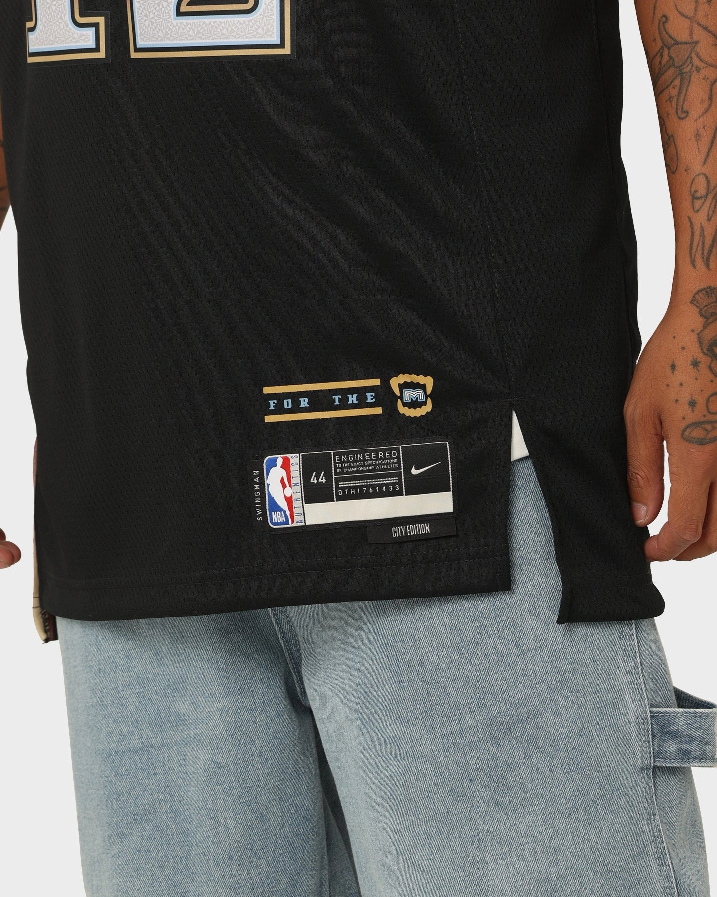 Nike Ja Morant Memphis Grizzlies #12 City Edition Nike Dri-FIT NBA Swingman Jersey Black
