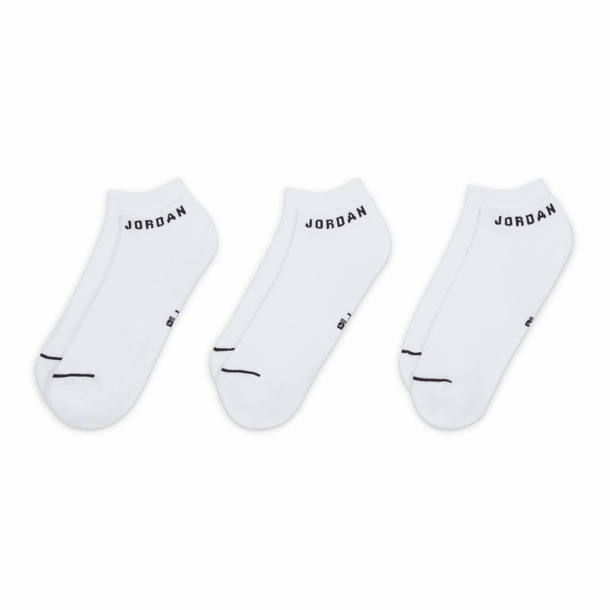 Nike Jordan Everyday No-Show Socks - 3 Pair
