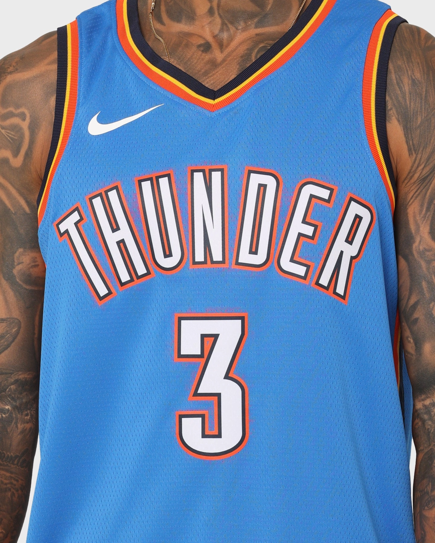 Nike Josh Giddey Oklahoma City Thunder Icon Edition 2022/23 Nike Dri-FIT NBA Swingman Jersey Signal Blue