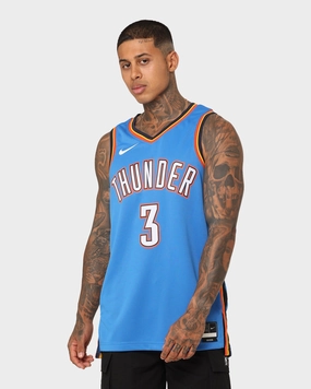Nike Josh Giddey Oklahoma City Thunder Icon Edition 2022/23 Nike Dri-FIT NBA Swingman Jersey Signal Blue