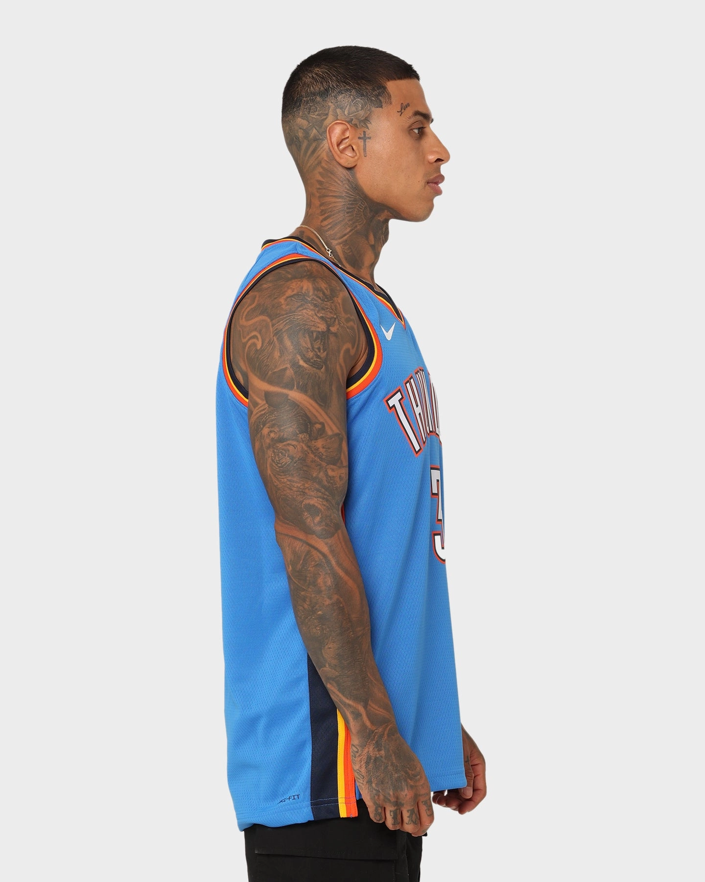 Nike Josh Giddey Oklahoma City Thunder Icon Edition 2022/23 Nike Dri-FIT NBA Swingman Jersey Signal Blue