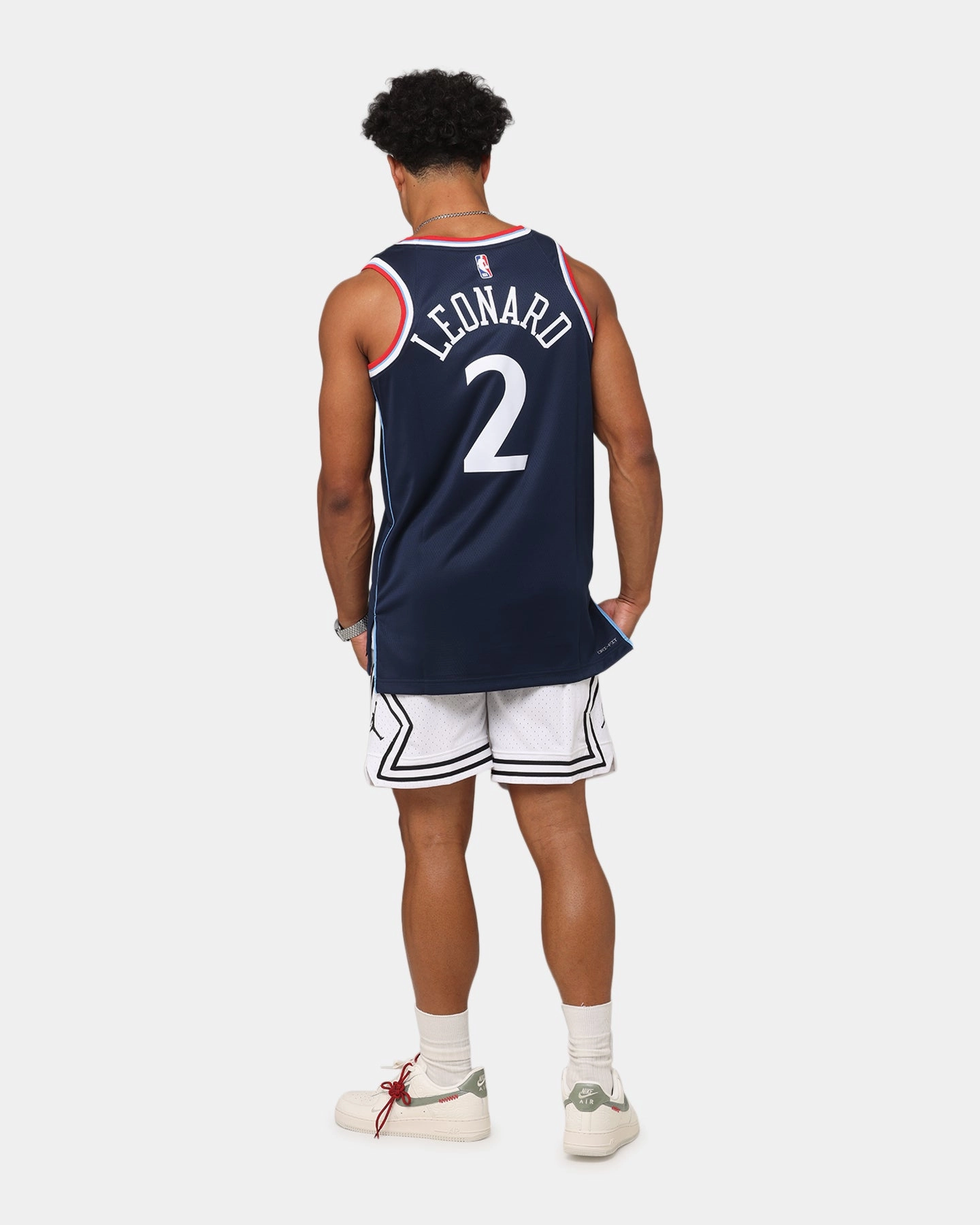 Nike Kawhi Leonard Los Angeles Clippers #2 City Edition 2024/25 Nike Dri-Fit NBA Swingman Jersey College Navy