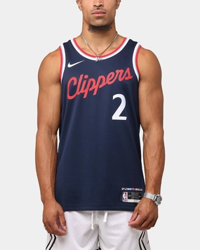 Nike Kawhi Leonard Los Angeles Clippers #2 City Edition 2024/25 Nike Dri-Fit NBA Swingman Jersey College Navy