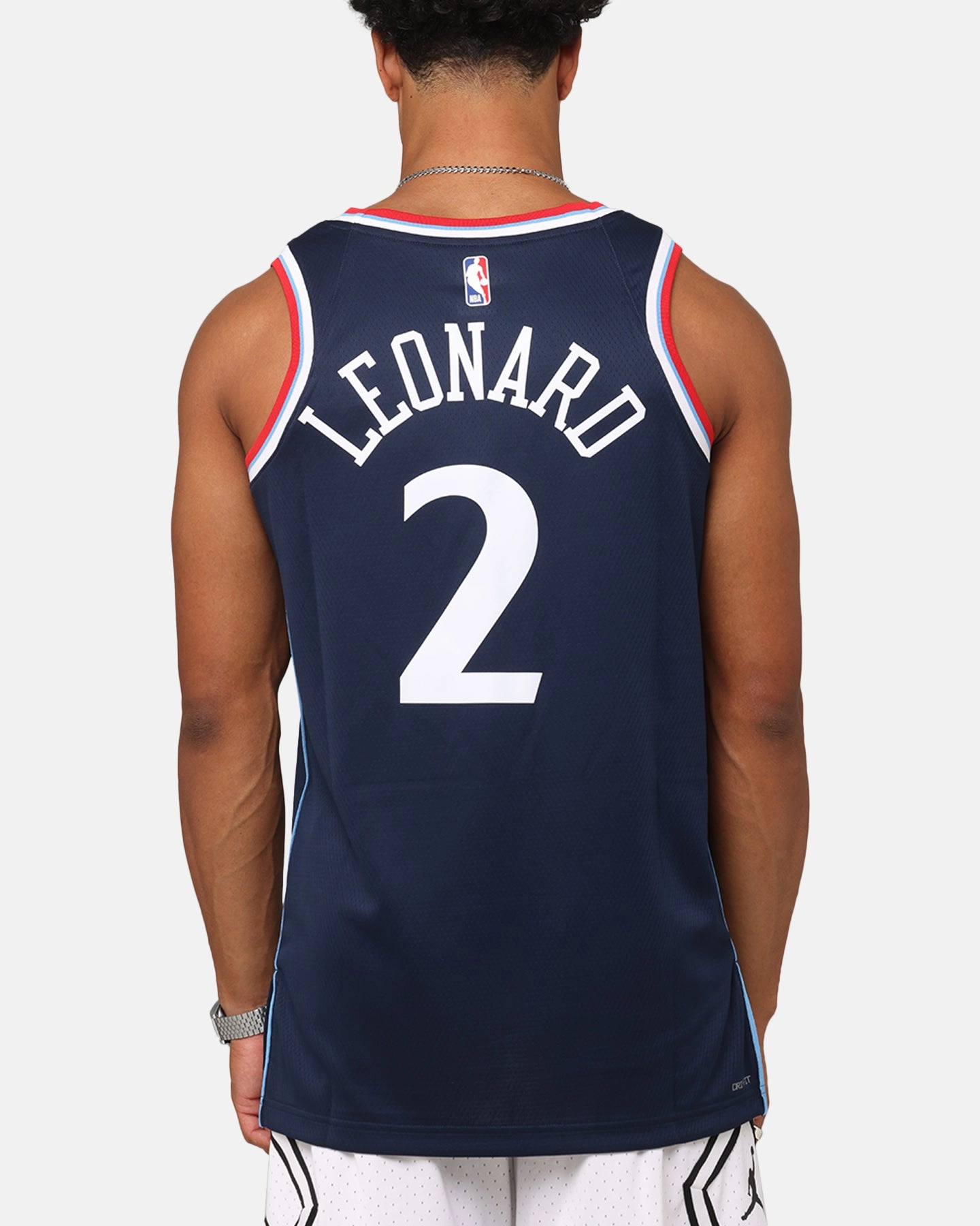 Nike Kawhi Leonard Los Angeles Clippers #2 City Edition 2024/25 Nike Dri-Fit NBA Swingman Jersey College Navy