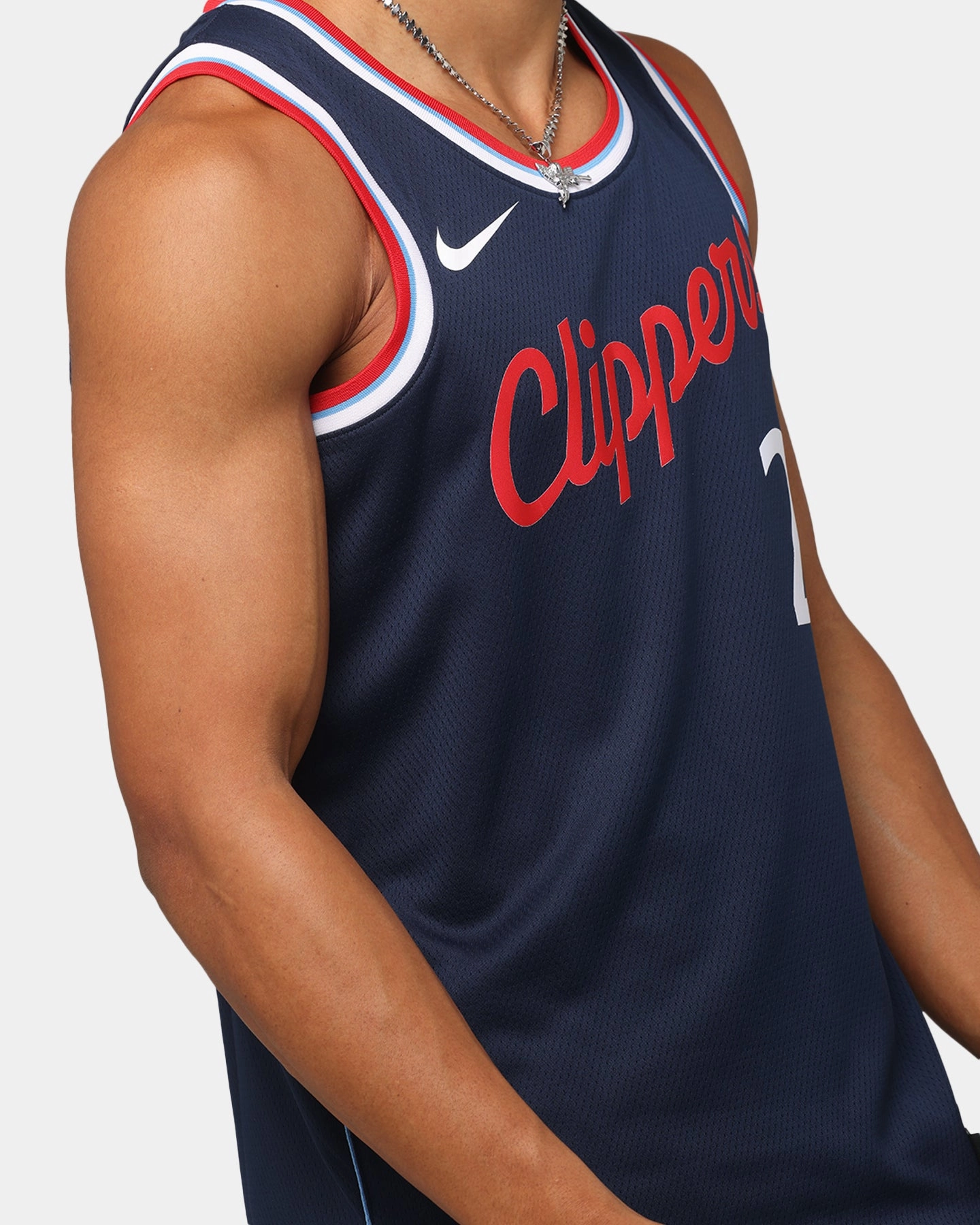 Nike Kawhi Leonard Los Angeles Clippers #2 City Edition 2024/25 Nike Dri-Fit NBA Swingman Jersey College Navy