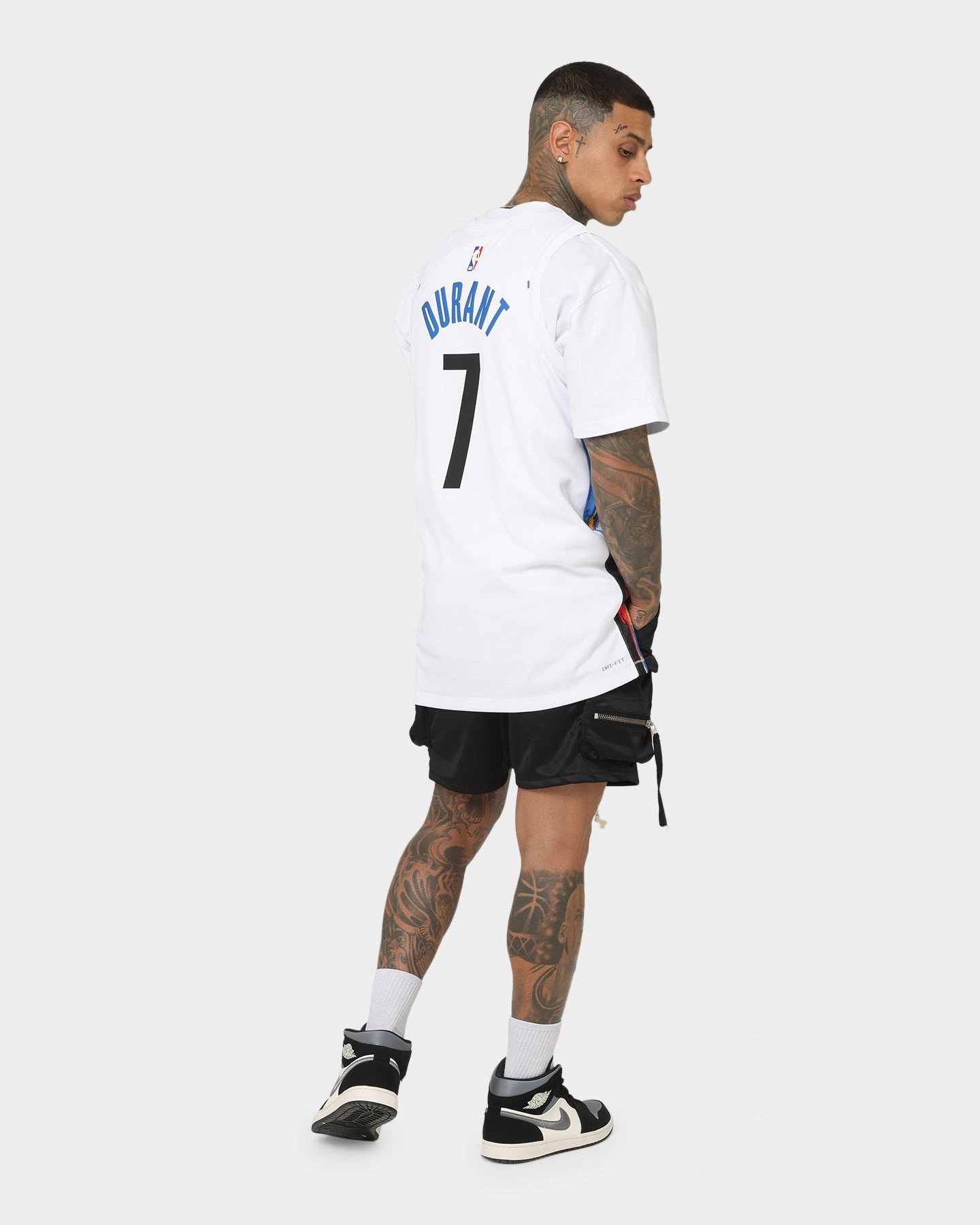 Nike Kevin Durant Brooklyn Nets #7 City Edition Nike Dri-FIT NBA Swingman Jersey White