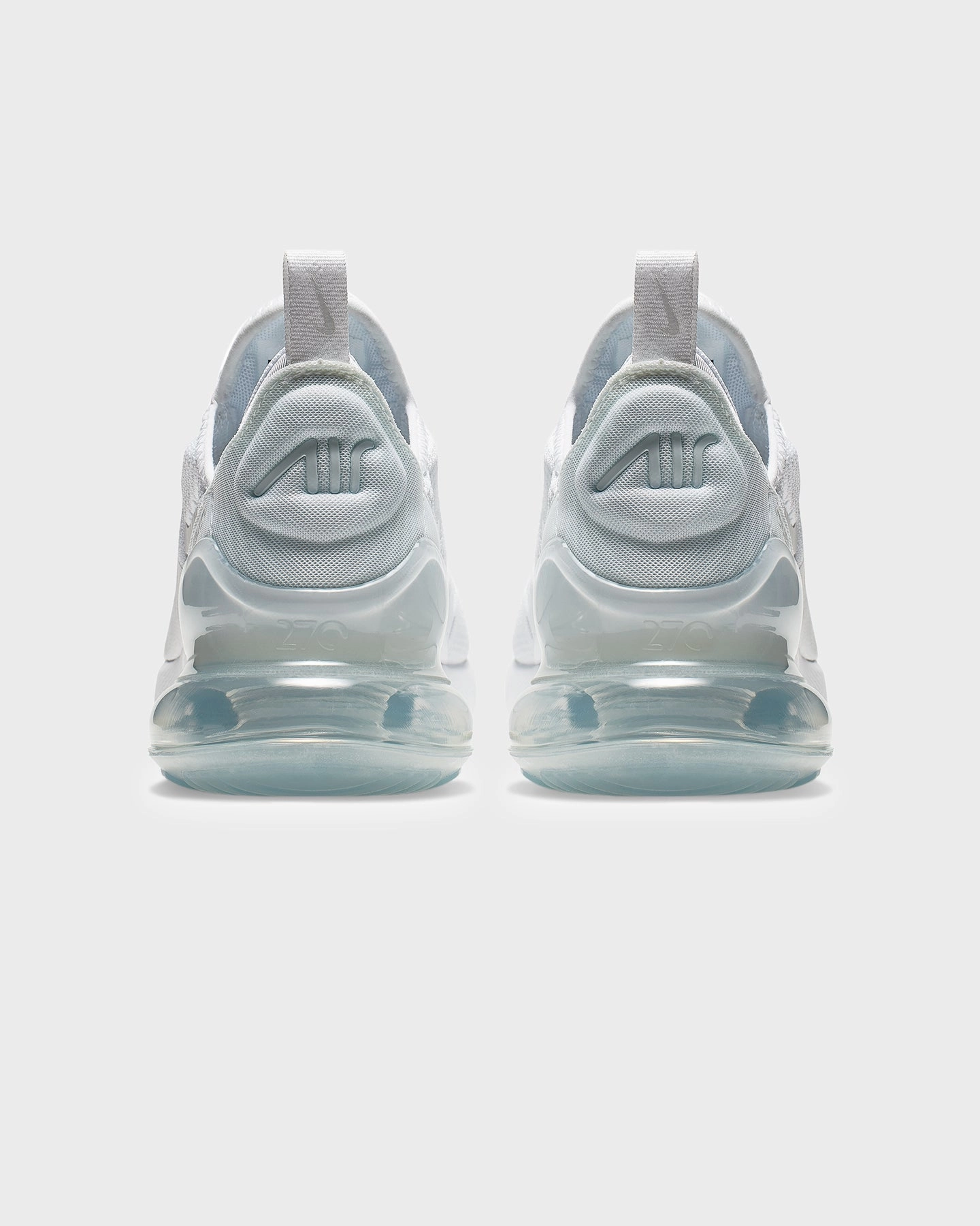 Nike Kid's Air Max 270 White/Metallic Silver