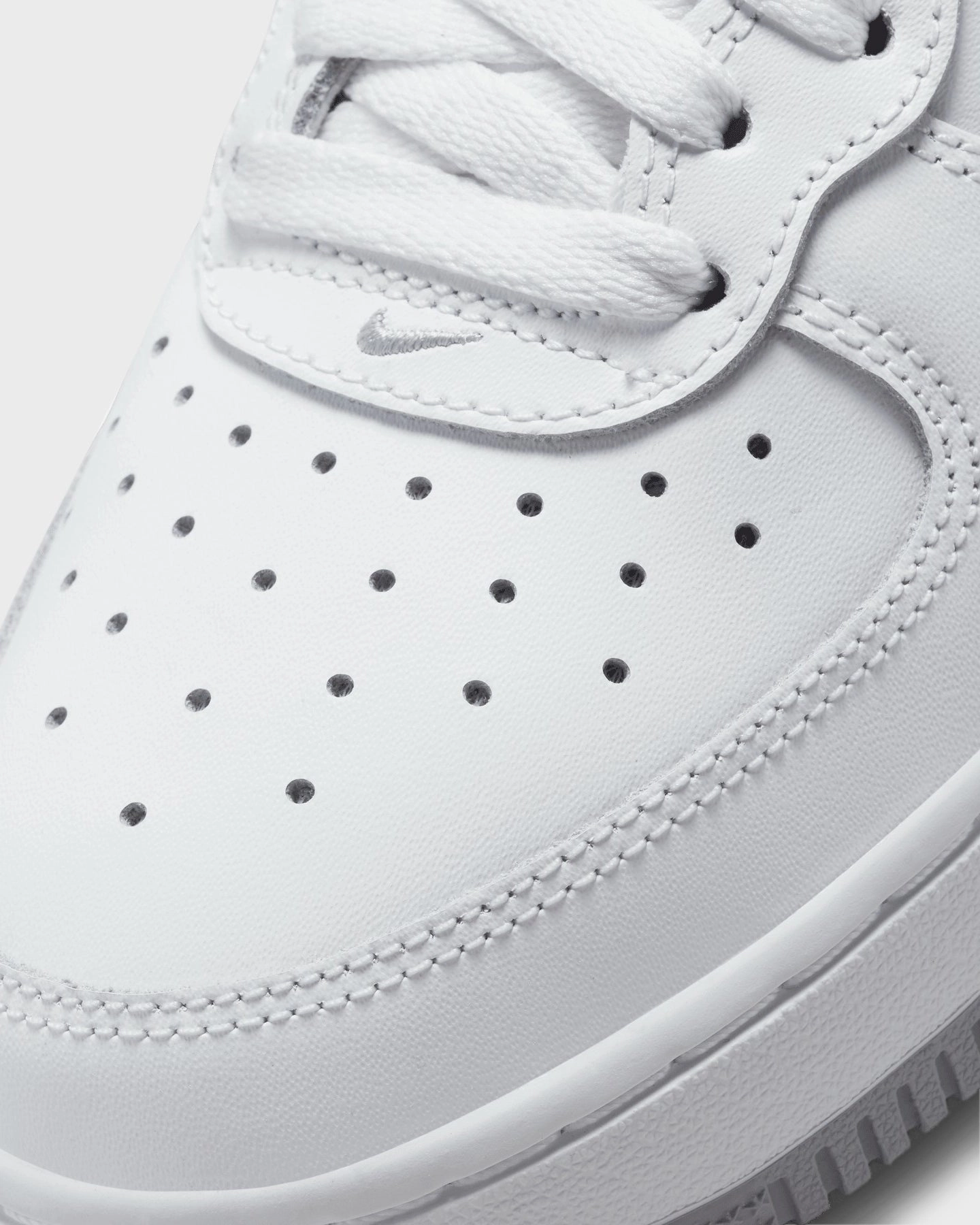 Nike Kids' Air Force 1 Mid LE (GS) White/Wolf Grey