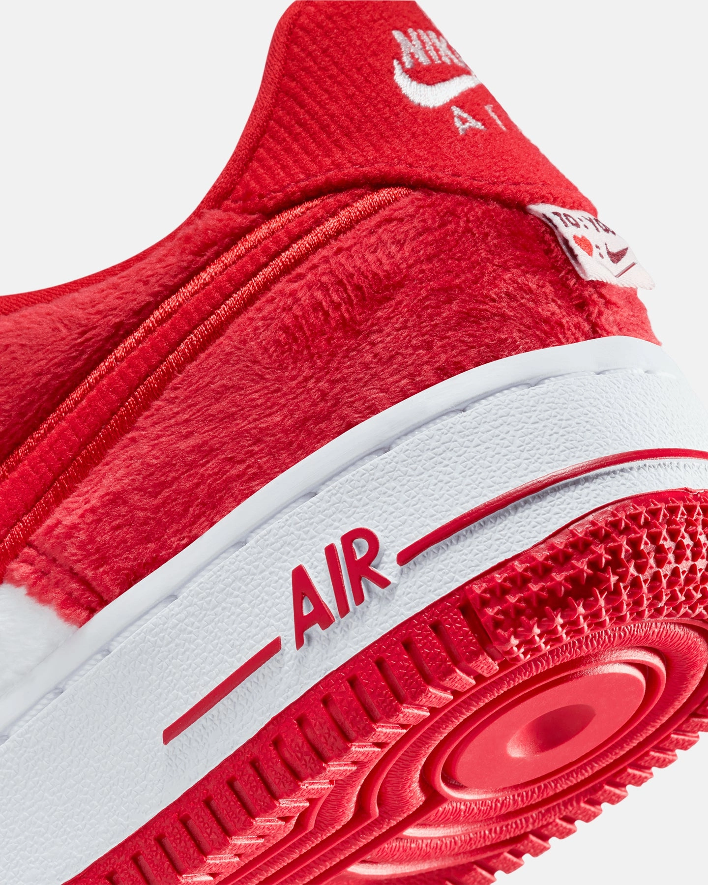 Nike Kids' Air Force 1 Valentine's Day (GS) Fire Red